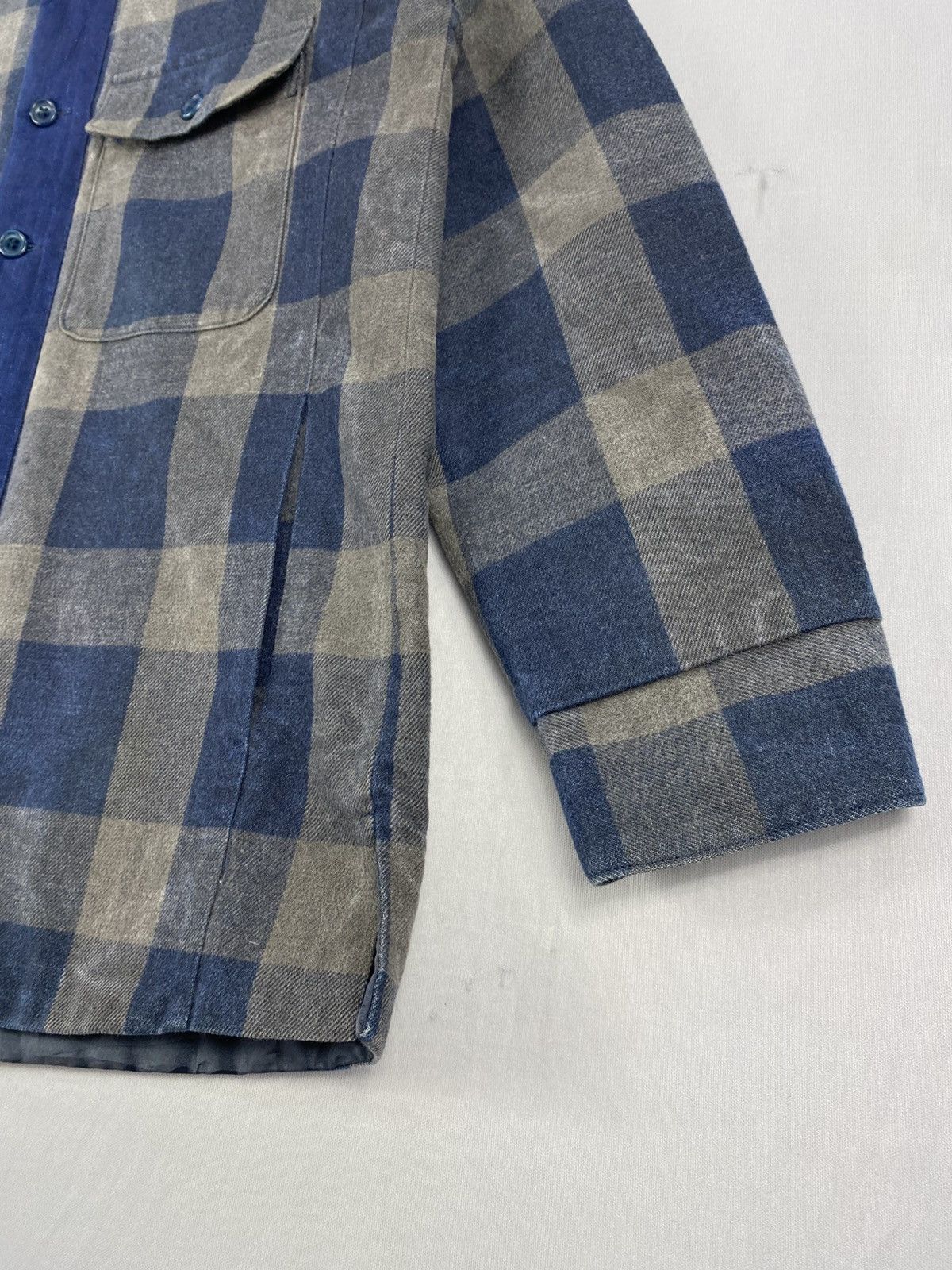 Blue Blue Japan Vintage Flannel Checkered By Blue Blue Japan Size US M / EU 48-50 / 2 - 3 Thumbnail