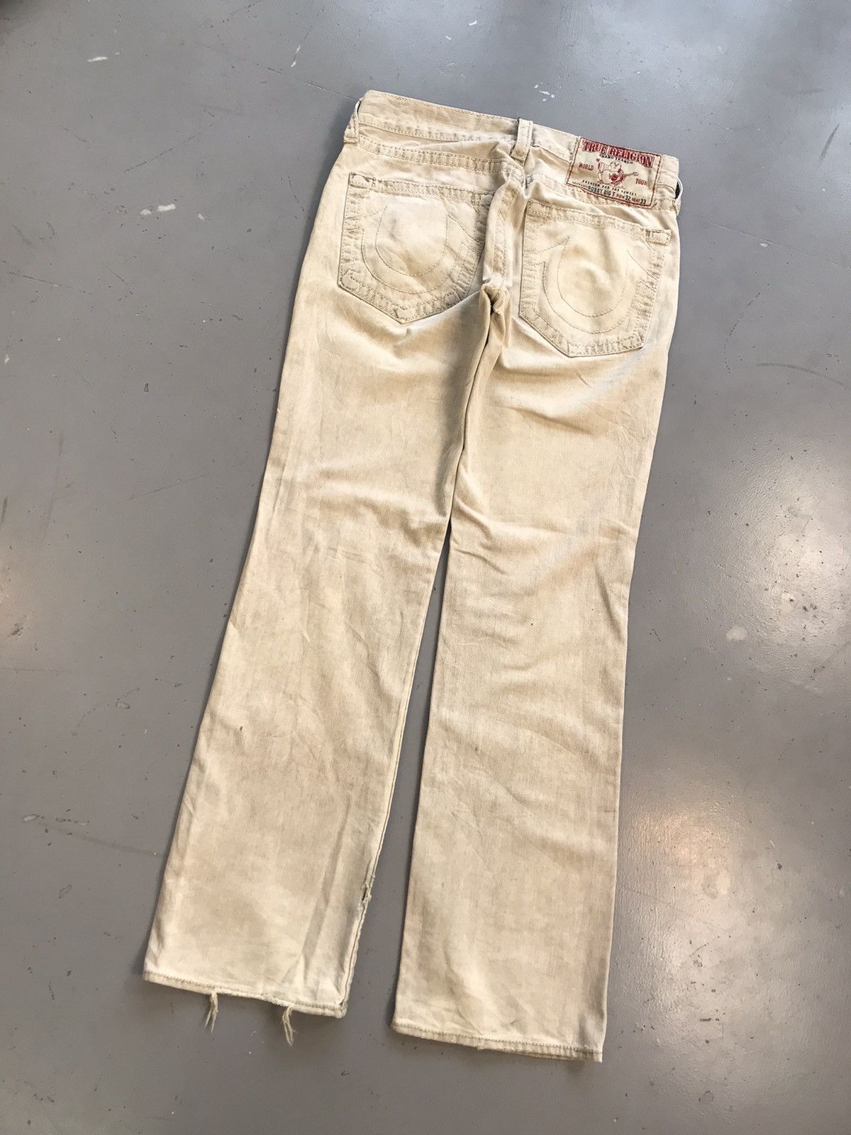 True Religion × Vintage Vintage true religion distressed bootcut denim Size US 34 / EU 50 - 11 Thumbnail