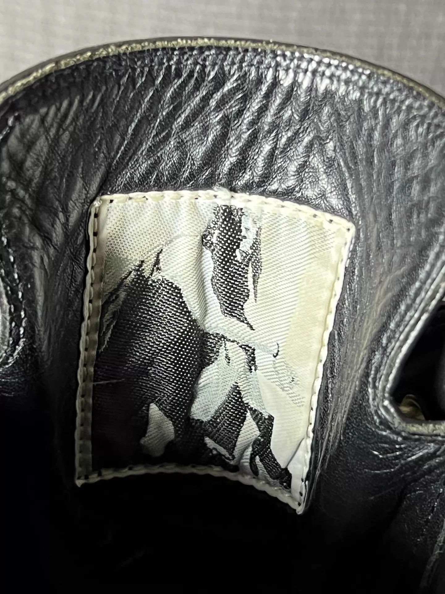 Rick Owens Rick Owens 17ss Black & White Leather High Top Big Converse Size US 9 / EU 42 - 5 Thumbnail