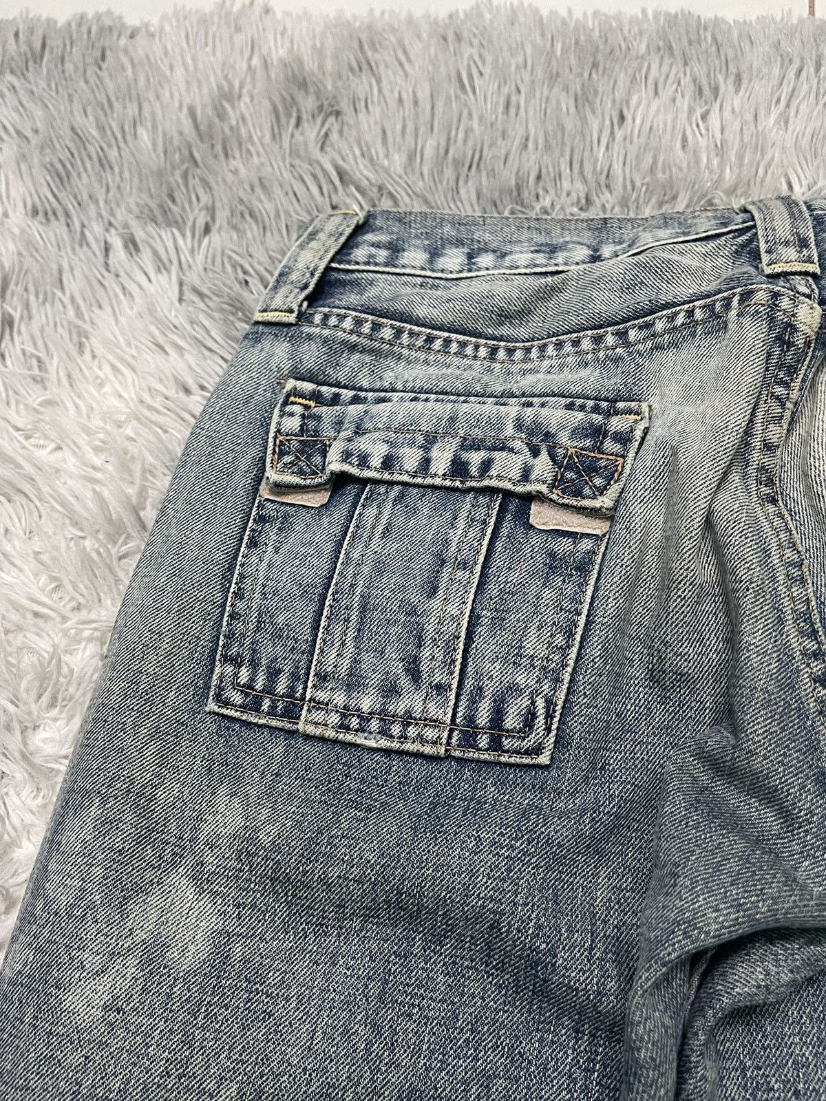 Other 90s RNA BUSHPANT DISTRESSED WASHABLE JEANS RARE DESIGN Size US 29 - 20 Thumbnail
