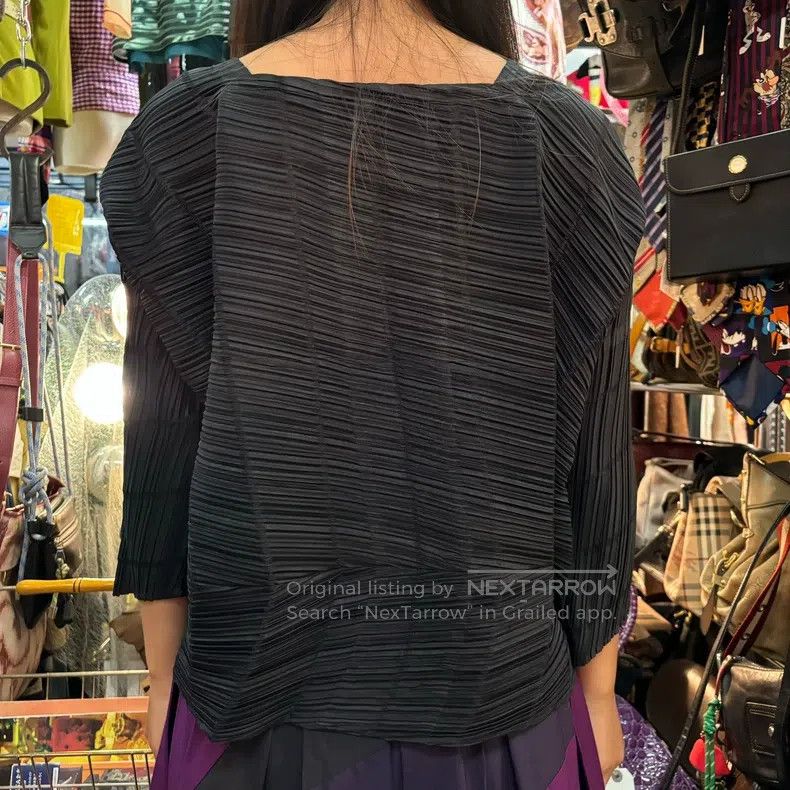 Issey Miyake Issey Miyake Black Striped Jacket Size L / US 10 / IT 46 - 6 Thumbnail