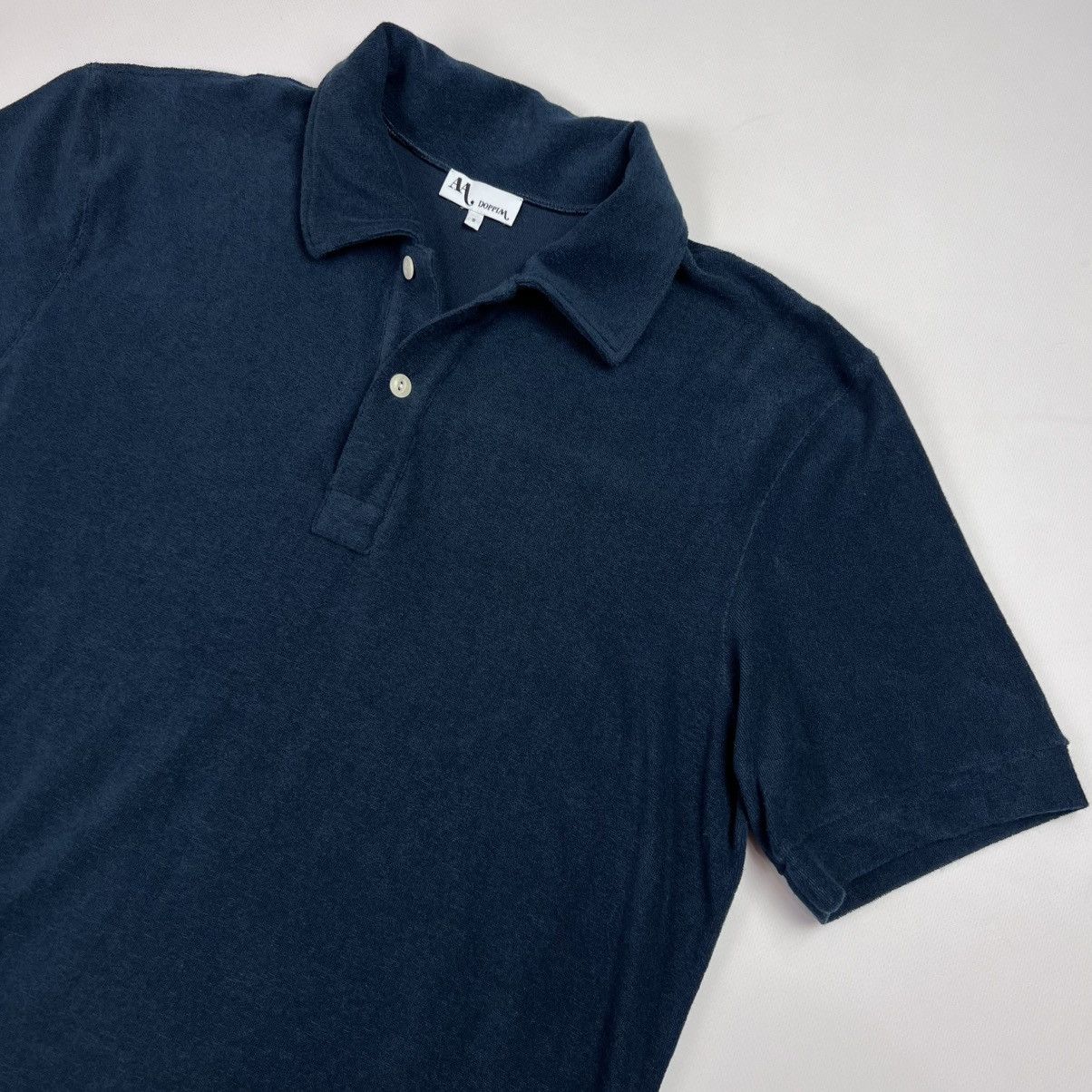 Doppiaa Doppiaa soft velour polo shirt Size US S / EU 44-46 / 1 - 2 Thumbnail