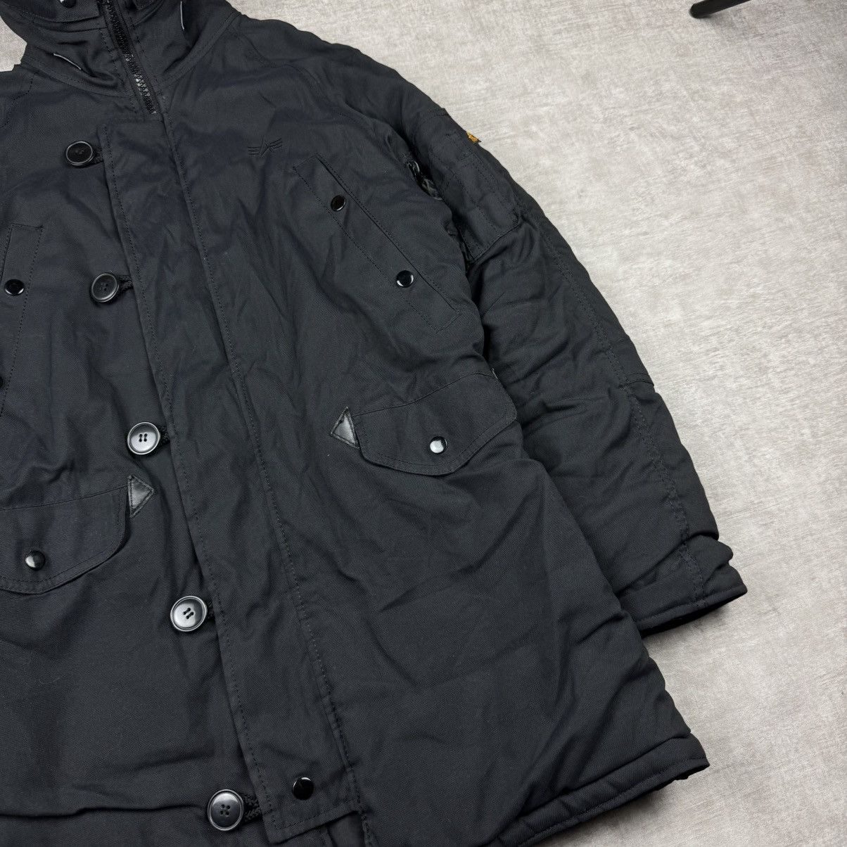 Alpha Industries Vintage Alpha Industries Parka Jacket Size L / US 10 / IT 46 - 2 Thumbnail