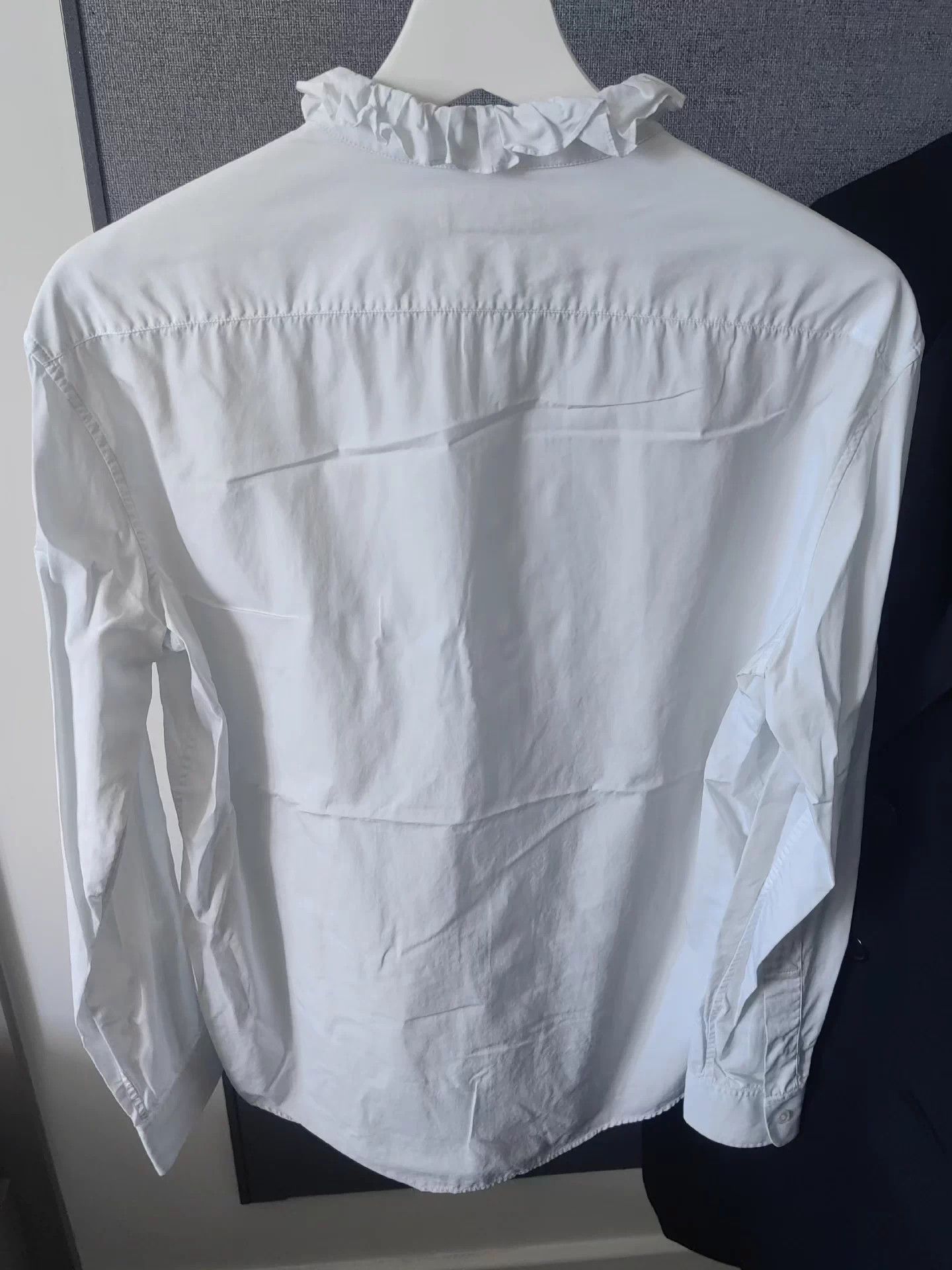 Celine CELINE 21fw TeenKnightPoem Peter Pan Collar Shirt 39 9/10 Size M / US 6-8 / IT 42-44 - 2 Thumbnail
