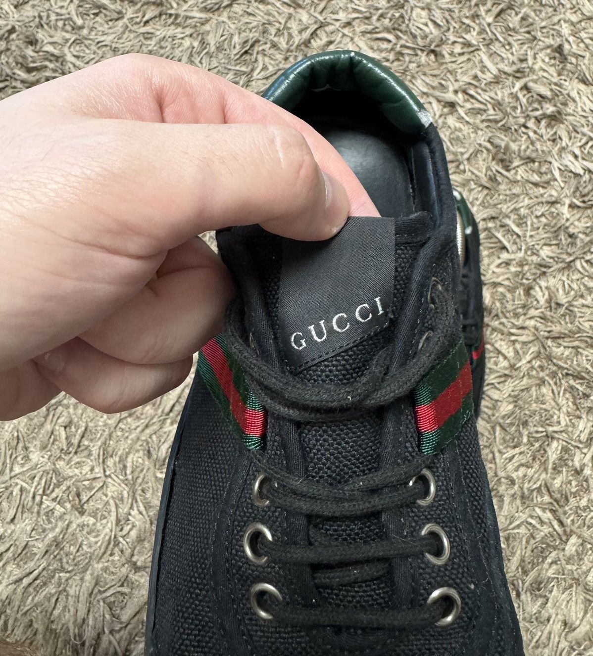 Gucci Gucci GG low top sneakers shoes trainers monogram 41.5/52 Size US 7.5 / EU 40-41 - 10 Thumbnail