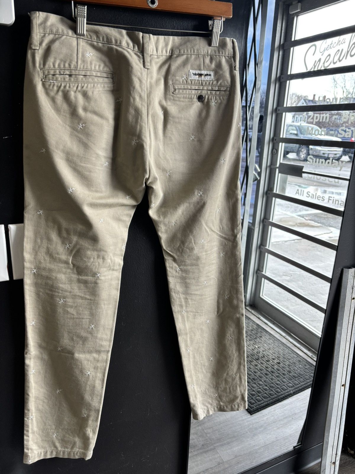 Bape BAPE BAPESTA KHAKI PANTS STARS Size US 32 / EU 48 - 3 Thumbnail