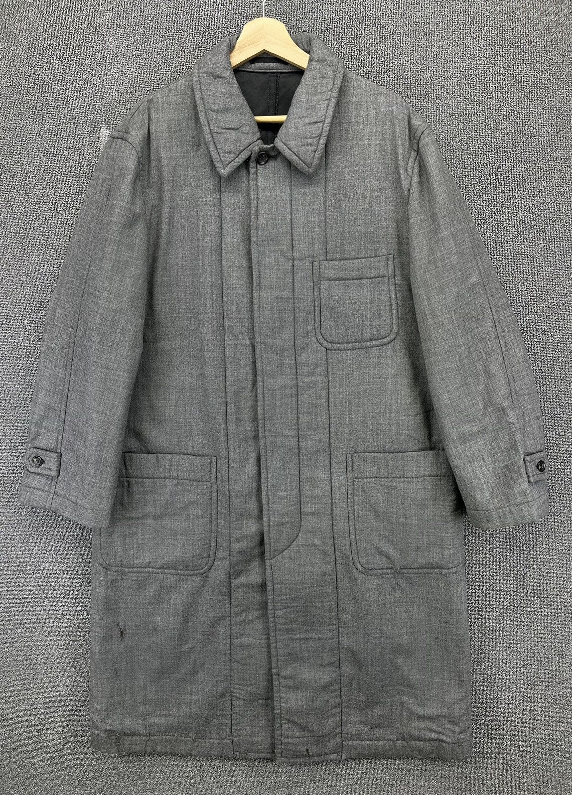 Comme des Garcons Homme Vintage 90s Comme Des Garcons Homme Distressed Long Jacket Size US M / EU 48-50 / 2 - 1 Thumbnail