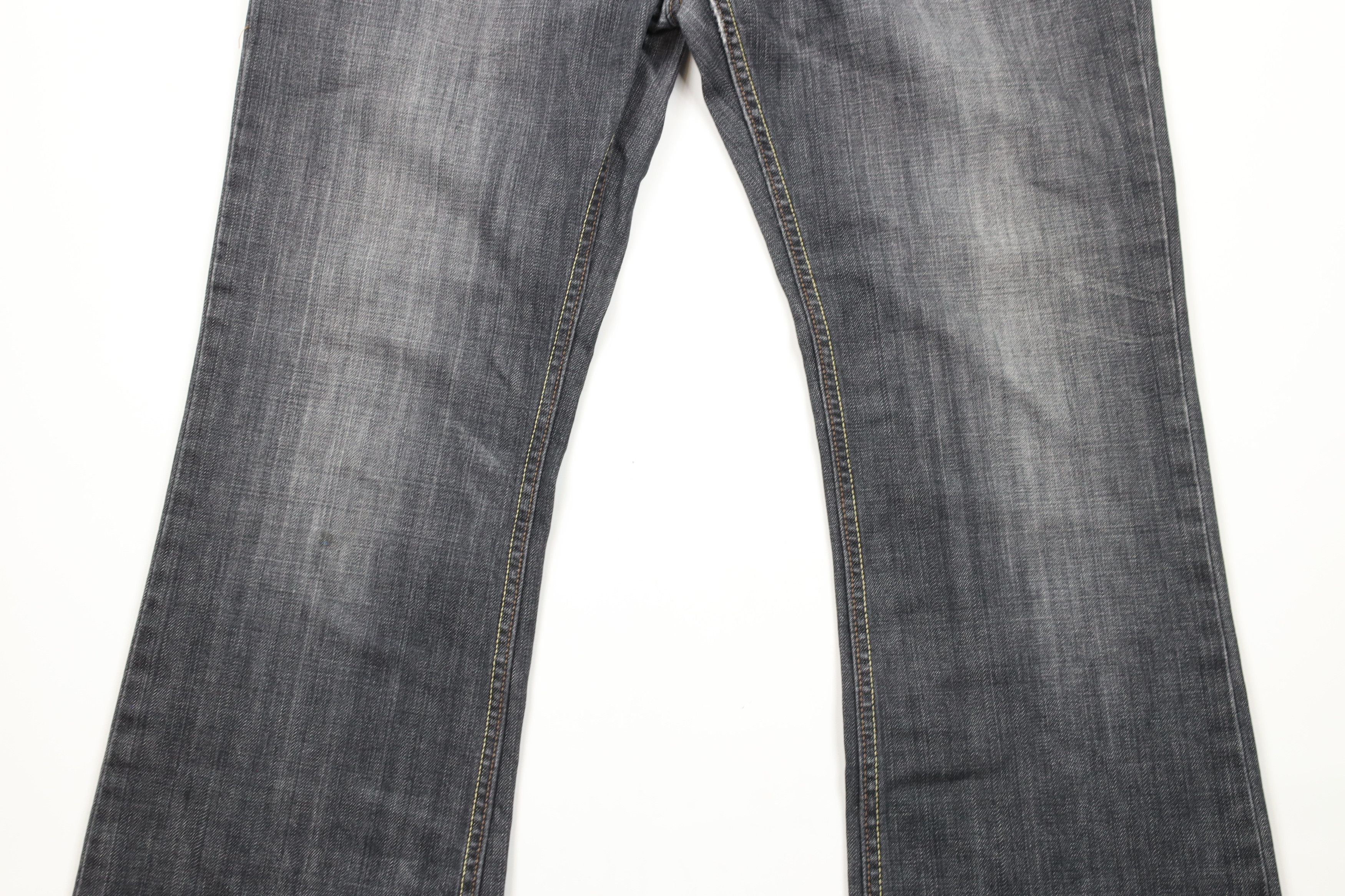 Banana Republic Vintage Banana Republic Wide Leg Denim Jeans Gray Cotton Size US 34 / EU 50 - 3 Thumbnail