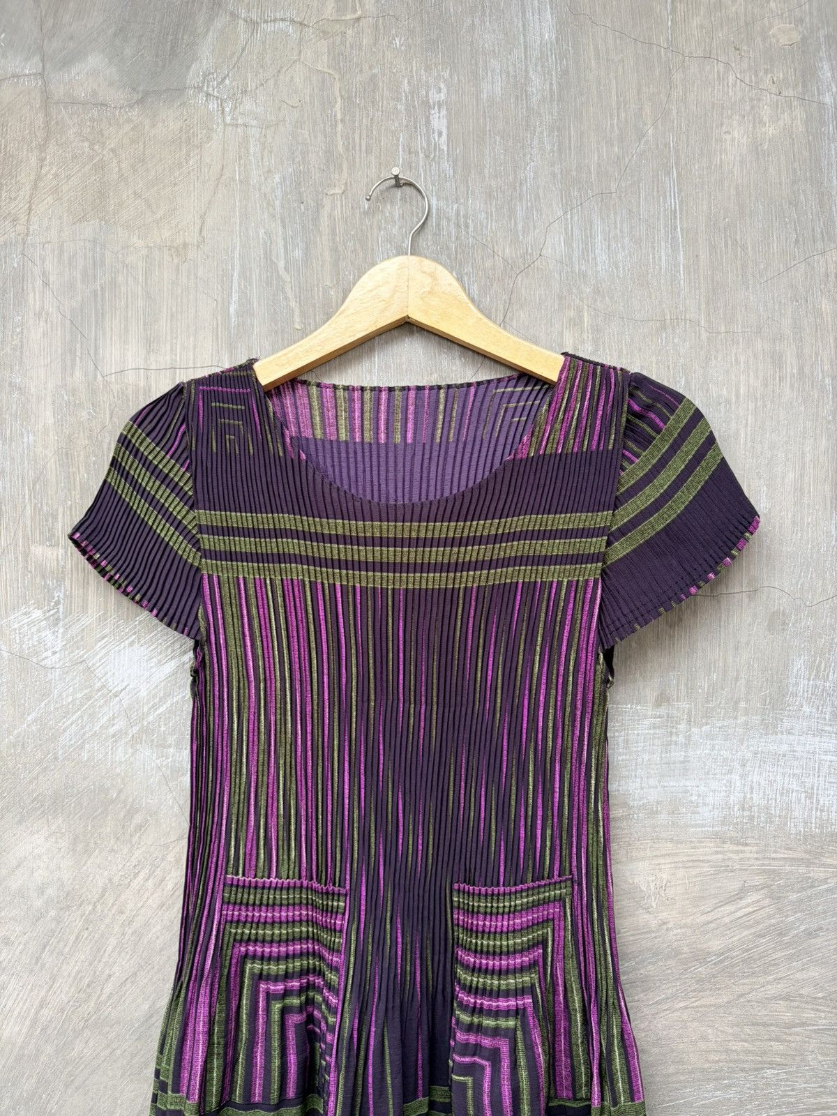Japanese Brand Unknown Women Pleats Dress Issey Miyake Pleats Please Style Size M / US 6-8 / IT 42-44 - 2 Thumbnail