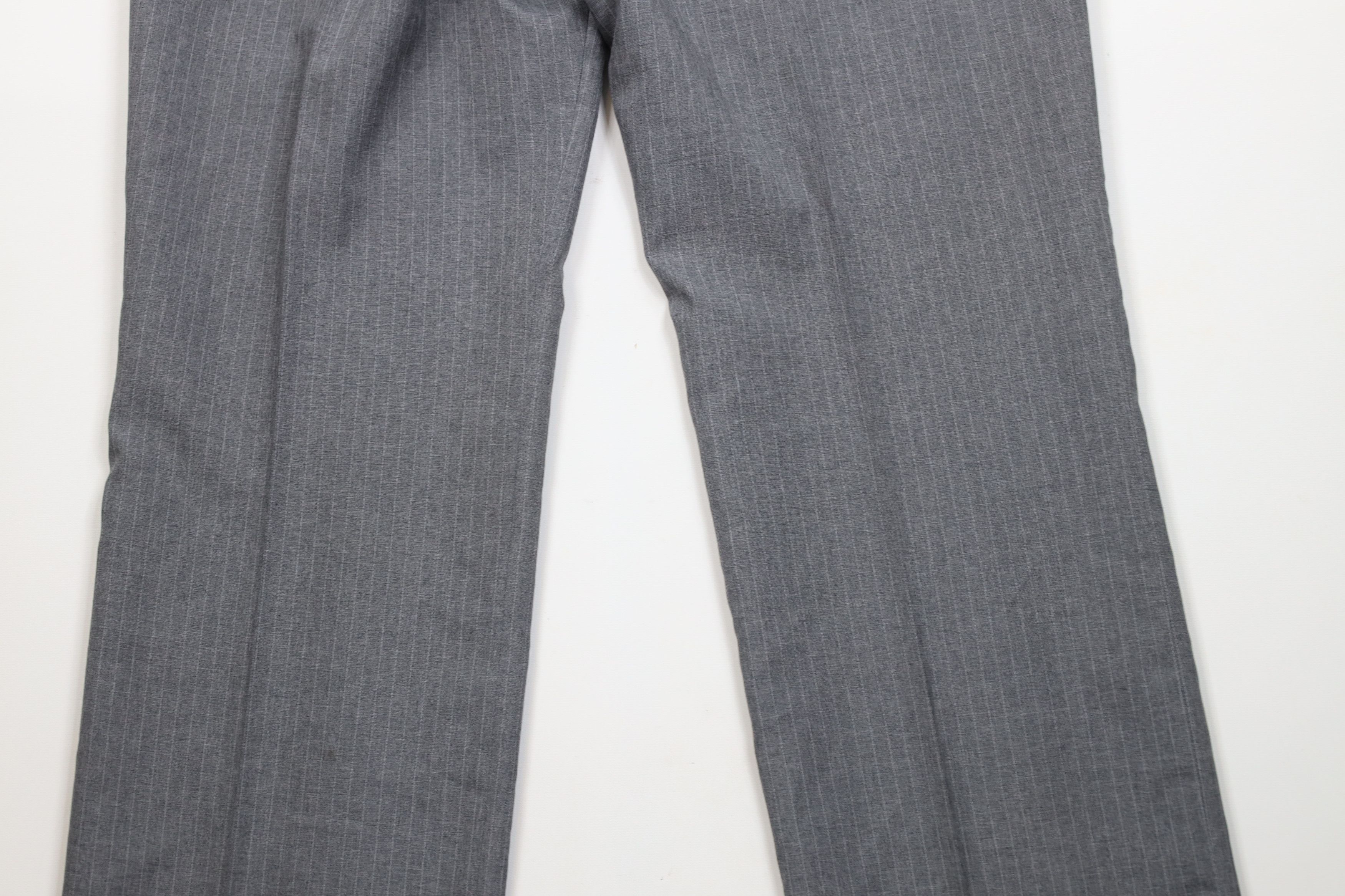 Vintage Vintage 70s Streetwear Knit Wide Leg Chino Pants Gray USA Size US 38 / EU 54 - 10 Thumbnail