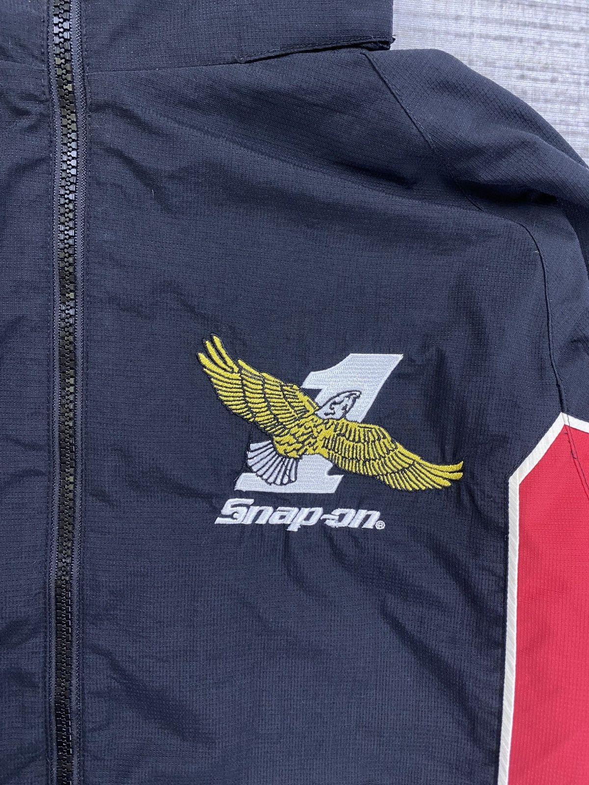 Vintage Vintage Snap On Racing Embroidery Zipper Jacket Size US M / EU 48-50 / 2 - 5 Thumbnail