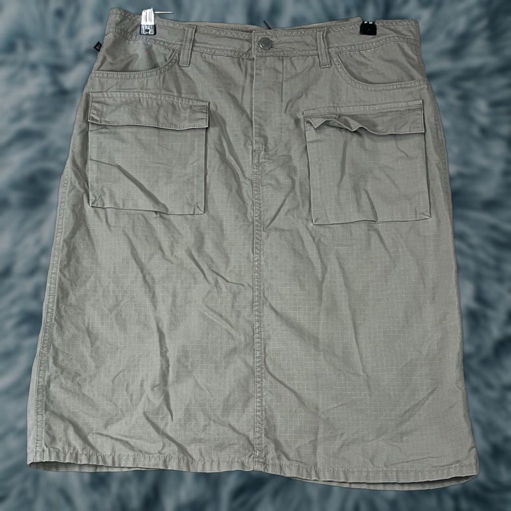 Ralph Lauren Ralph Lauren Polo Jeans Co Women’s Size 10 Midi Tan Beige 100% Cotton Skirt Size 32" / US 10 / IT 46 - 1 Thumbnail