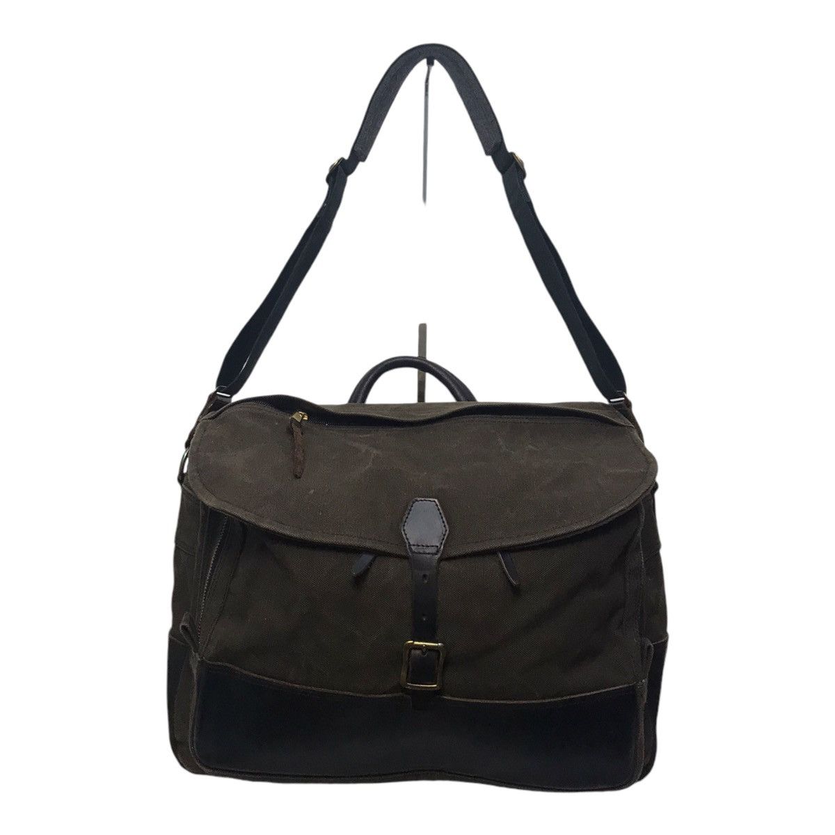 Japanese Brand × Vintage Japanese Artsand Craft Canvas Two Sling/Tote Bag Size ONE SIZE - 3 Thumbnail