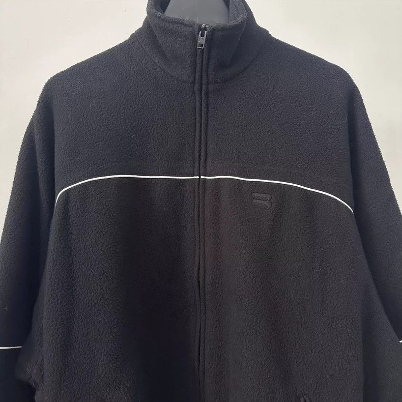 Balenciaga Balenciaga SS21 SportyB embroidered logo polar fleece jacke Size US S / EU 44-46 / 1 - 5 Thumbnail