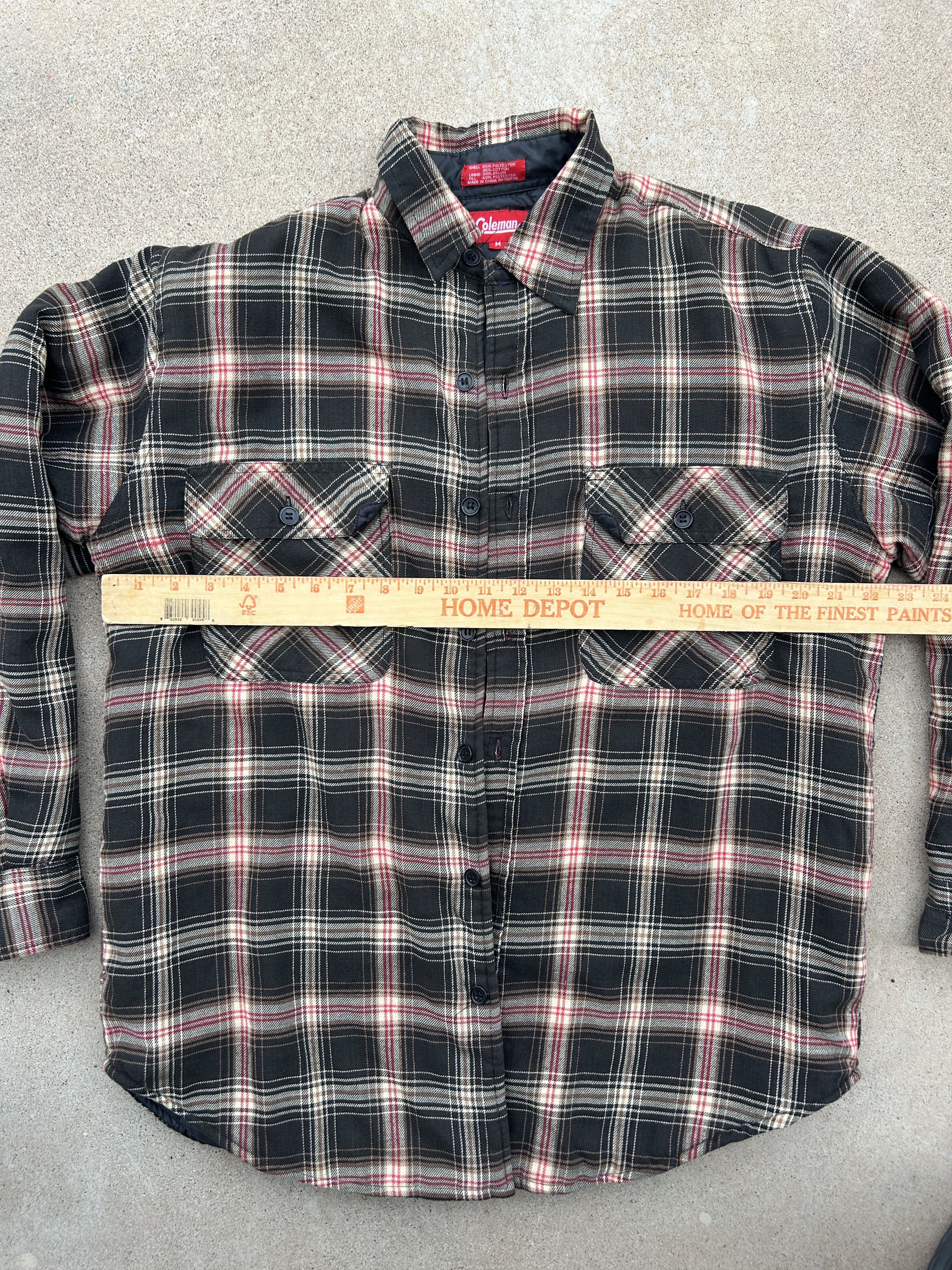 Coleman Vintage 90s Coleman Plaid Insulated Outerwear Button Up Size US M / EU 48-50 / 2 - 5 Thumbnail