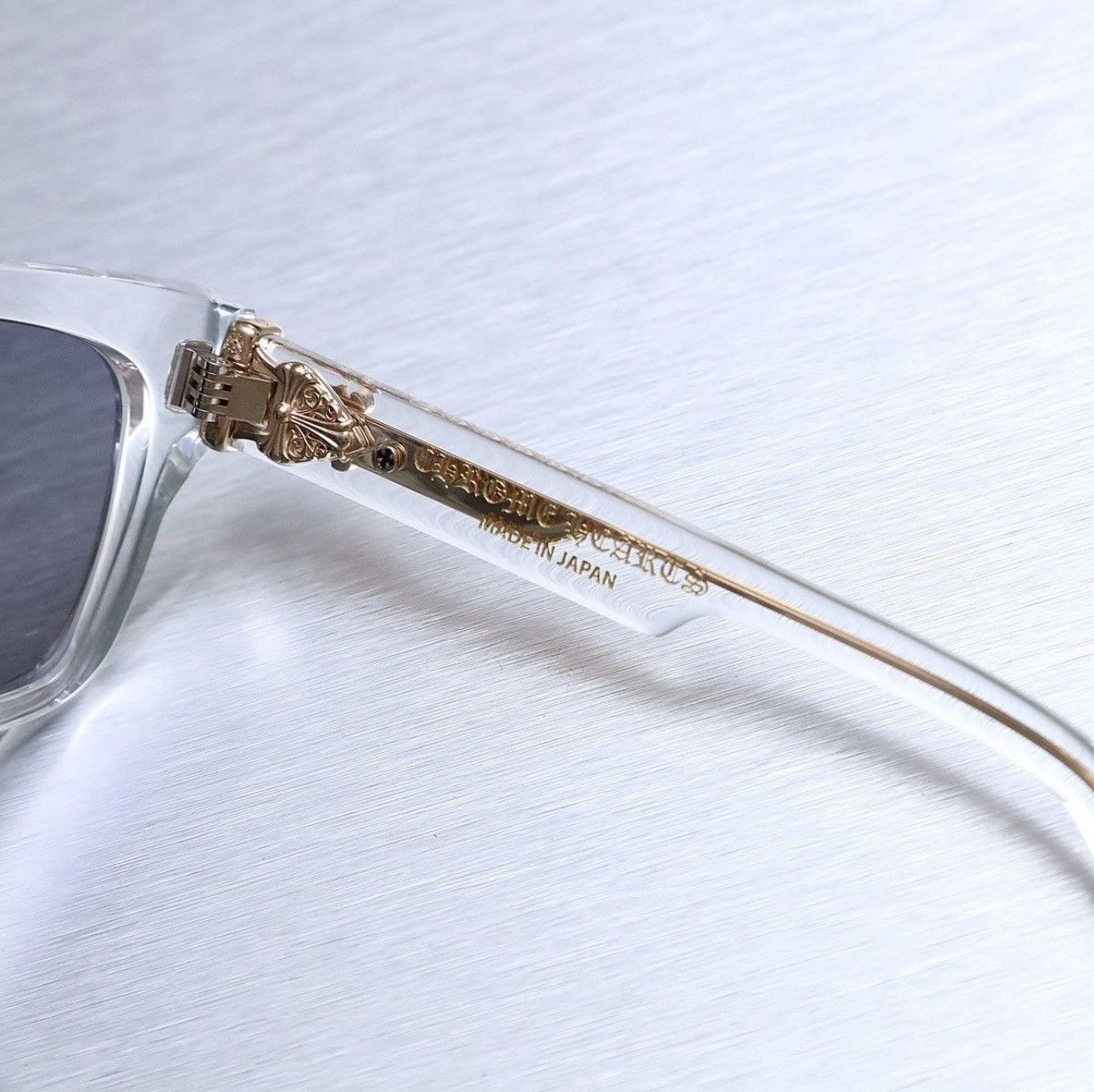 Chrome Hearts CHROME HEARTS BOX-OFFICER CRYSTAL SUNGLASSES Size ONE SIZE - 4 Thumbnail
