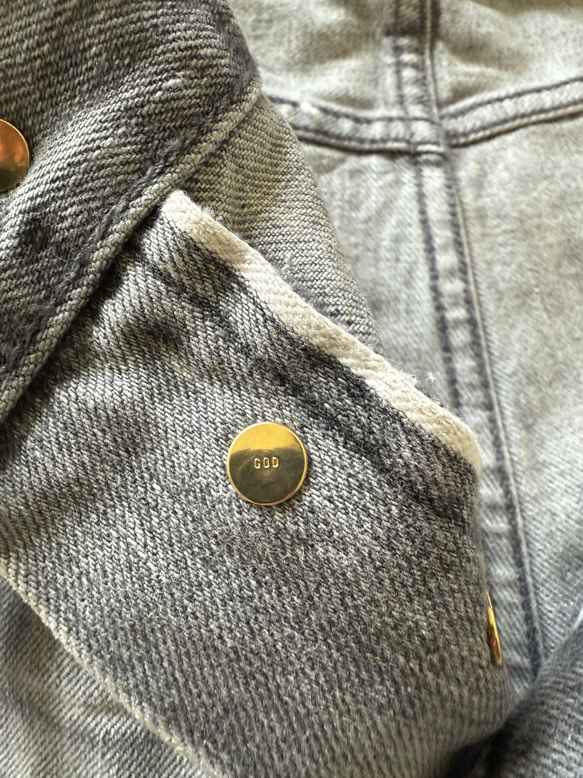 Fear of God NEW 32W Fear of God 6th collection Grey straight fit jeans Size US 32 / EU 48 - 5 Thumbnail