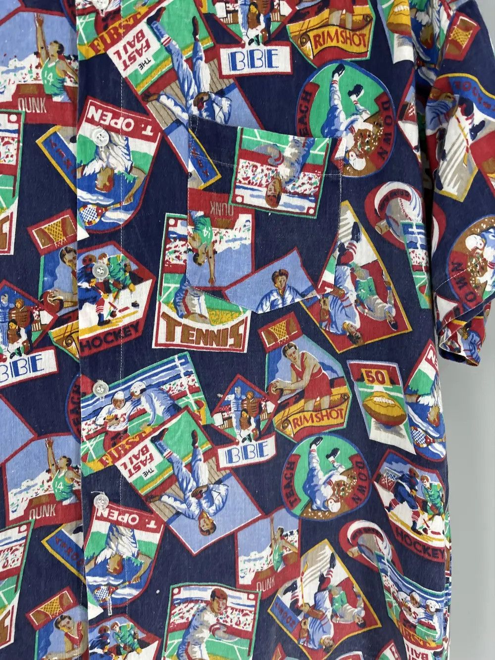 Vintage Vintage Crazy Hawaiian Shirt Beach Surfing Rare Size US XL / EU 56 / 4 - 9 Thumbnail