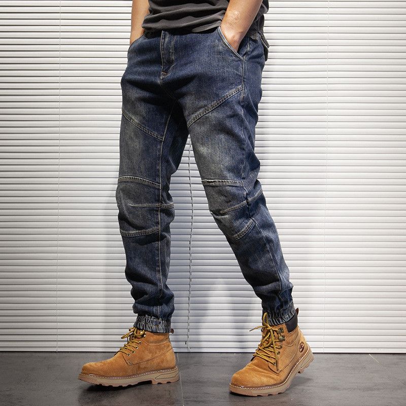 Japanese Brand Men's loose-fitting casual jeans Size US 32 / EU 48 - 2 Thumbnail