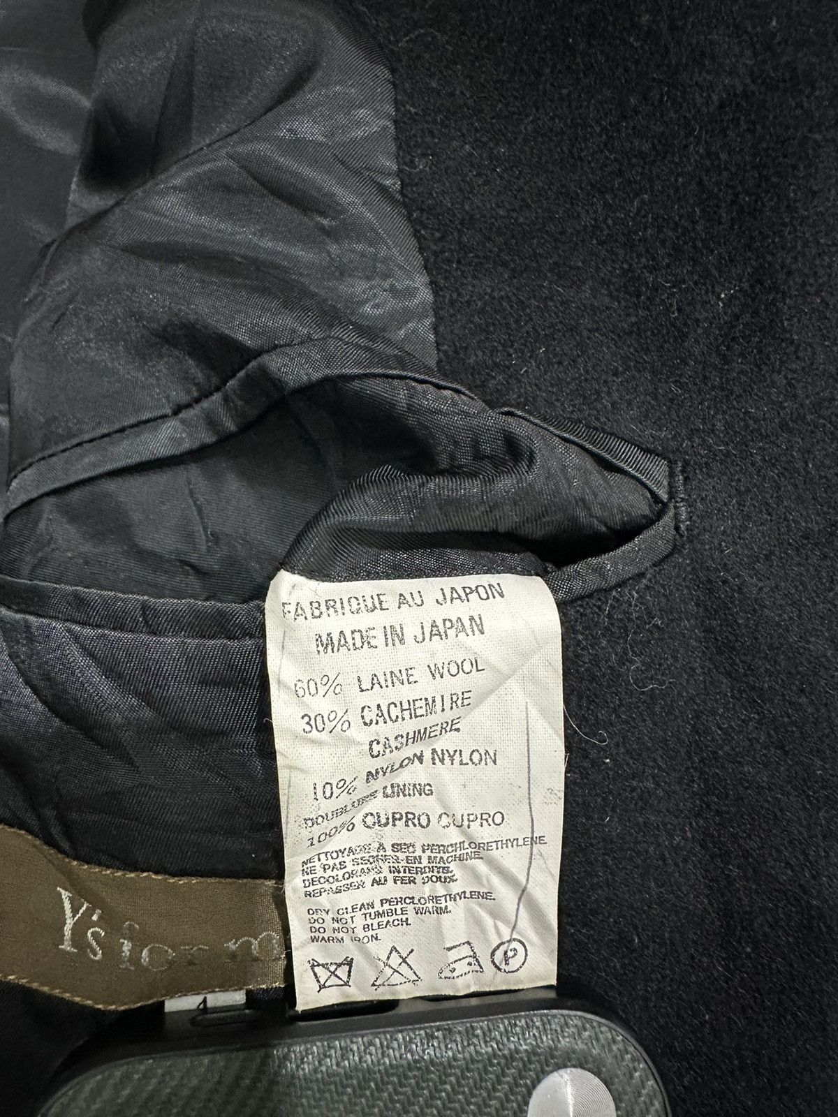 Yohji Yamamoto Vintage Yohji Yamamoto Y’s For Men Jacket Wool Size US L / EU 52-54 / 3 - 19 Thumbnail