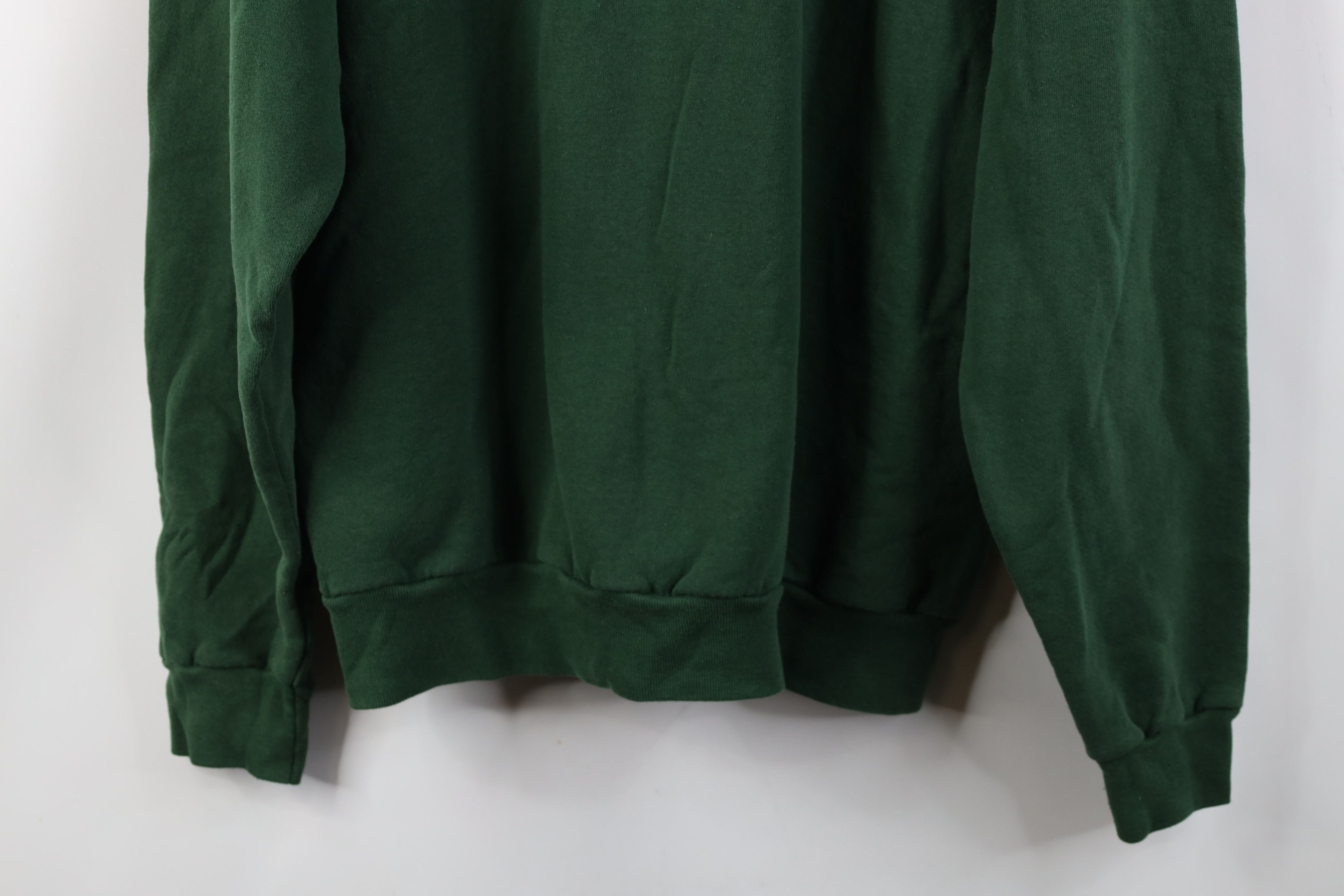 Vintage Vintage 90s Spell Oxford University Hoodie Sweatshirt Green Size US XL / EU 56 / 4 - 12 Thumbnail