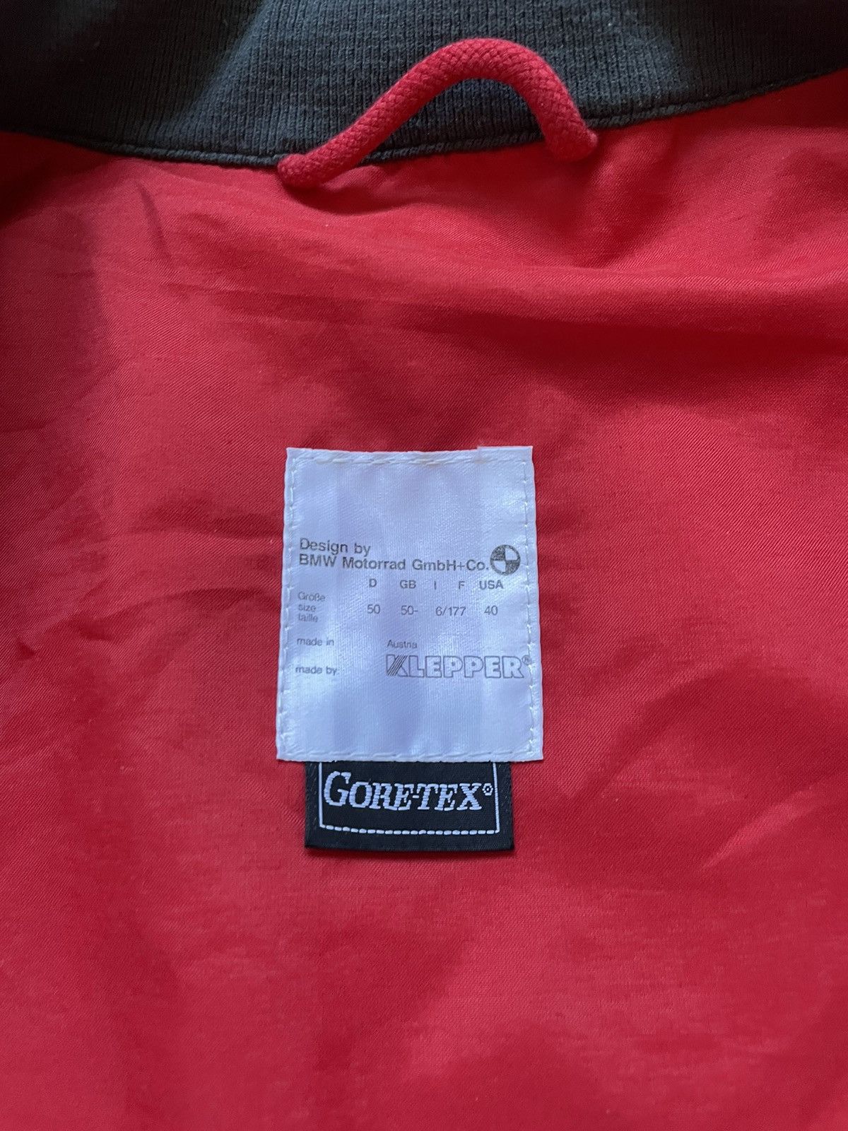 BMW × Goretex × Vintage Retro Opti 80s BMW Vintage Goretex Biker Protection Jacket Size US M / EU 48-50 / 2 - 13 Thumbnail