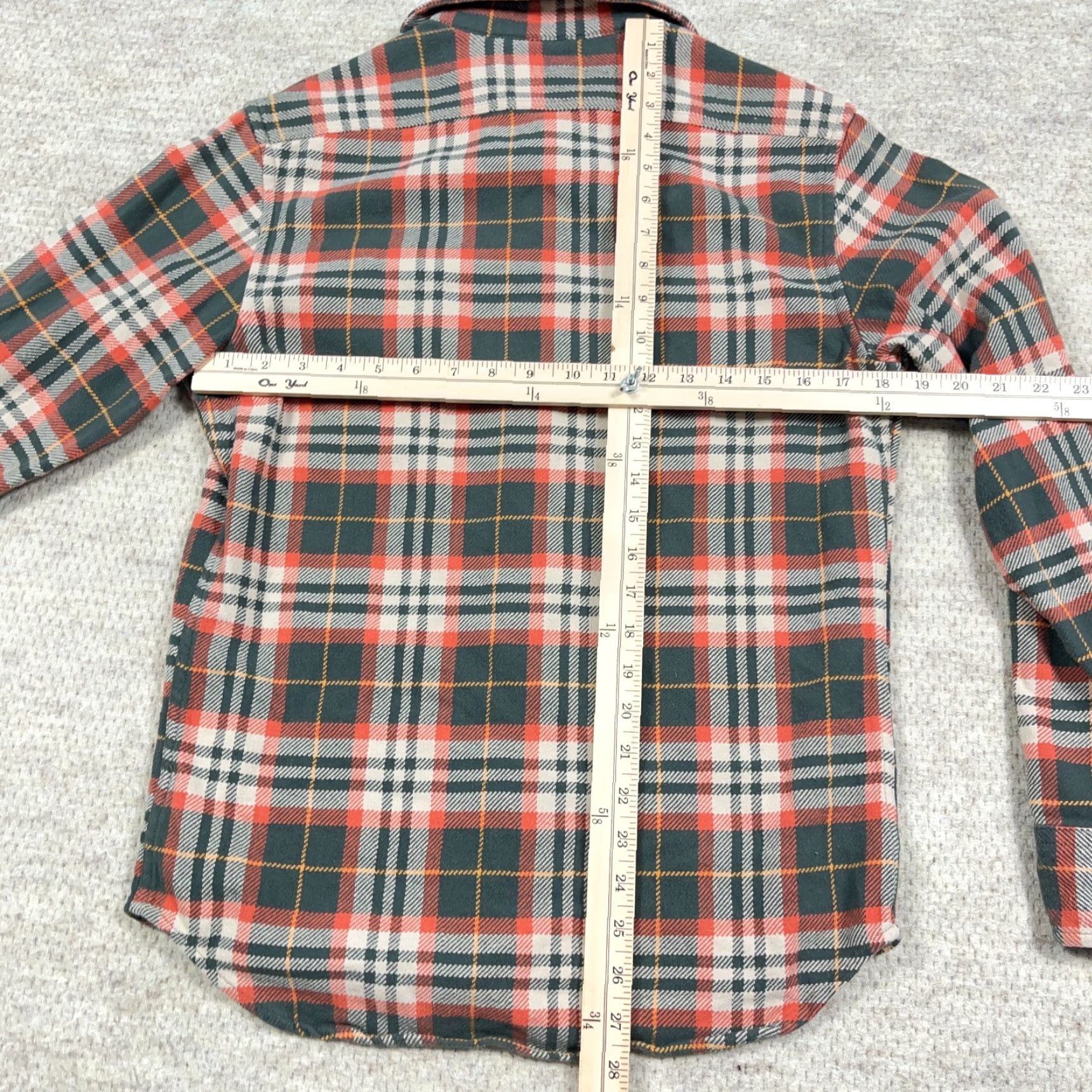 Taylor Stitch Taylor Stitch Shirt Mens 38 Green Plaid Flannel Cotton Button-Up Casual Travel Regular Pocketed Vintage: No (adjusted) Size US M / EU 48-50 / 2 - 7 Thumbnail