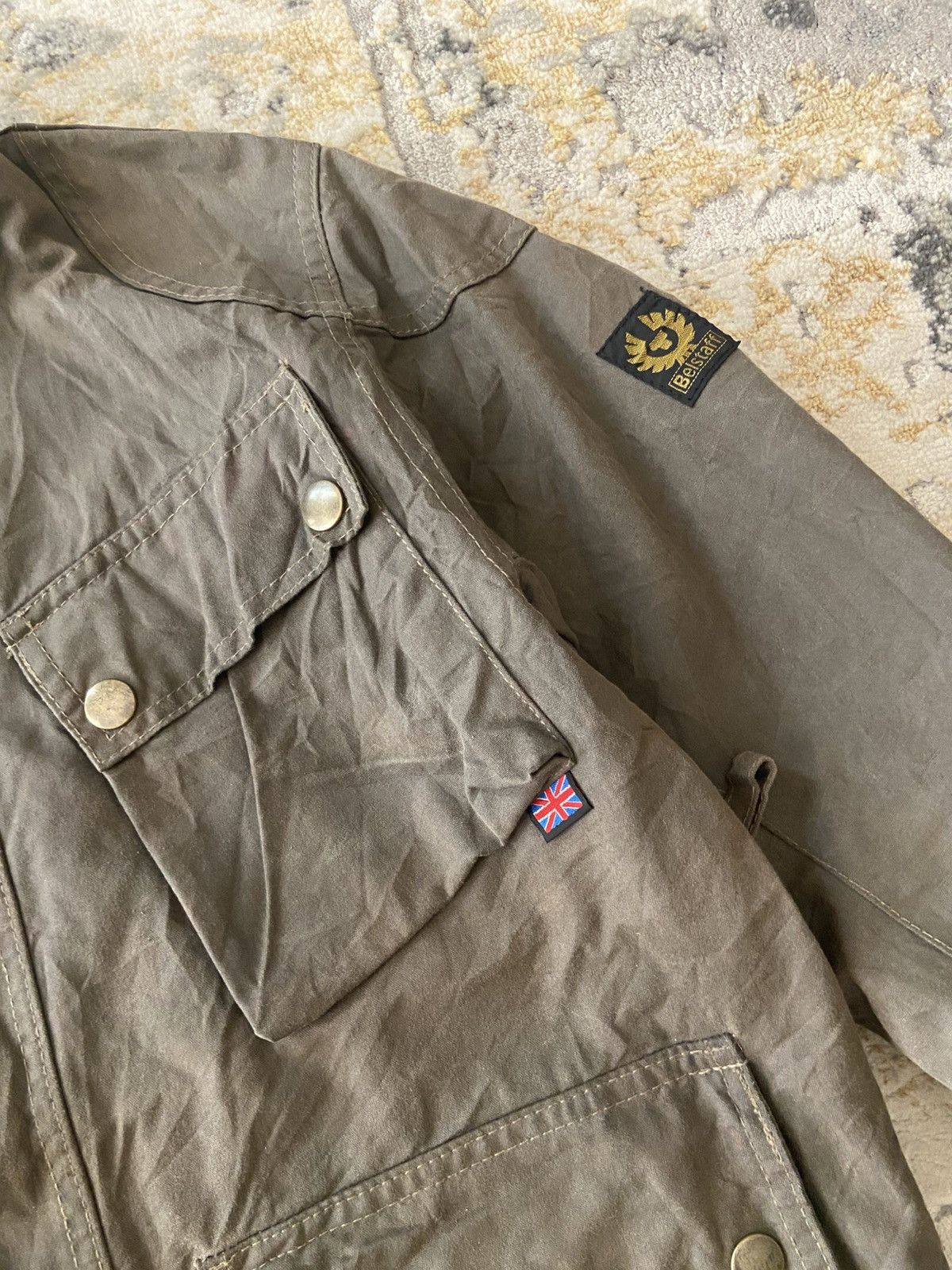 Belstaff BELSTAFF BIKER WAX JACKET Size US XXS / EU 40 - 6 Thumbnail
