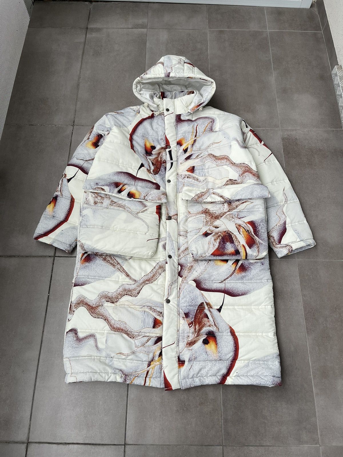 Henrik Vibskov !DS! AW22 Henrik Vibskov Tabasco Long Puffer Jacket Size L / US 10 / IT 46 - 8 Thumbnail