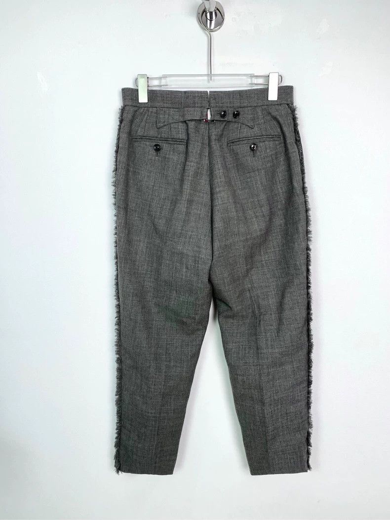 Thom Browne Thom Browne Size 0 Tassel wool-edged wool trousers trouser Size US 26 / EU 42 - 2 Thumbnail