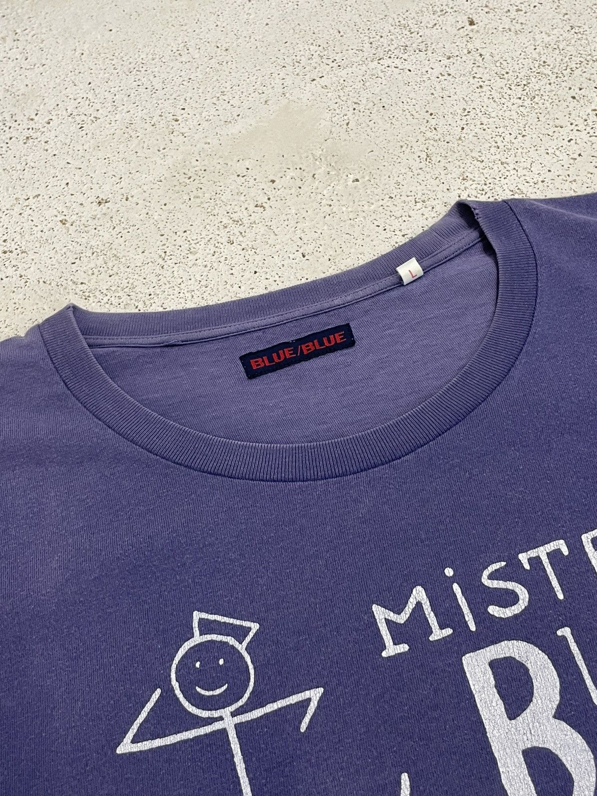 Blue Blue Japan × Japan Blue × Japanese Brand Vintage Mr Blue Blue Japan Have A Nice Day Faded Size US L / EU 52-54 / 3 - 10 Thumbnail