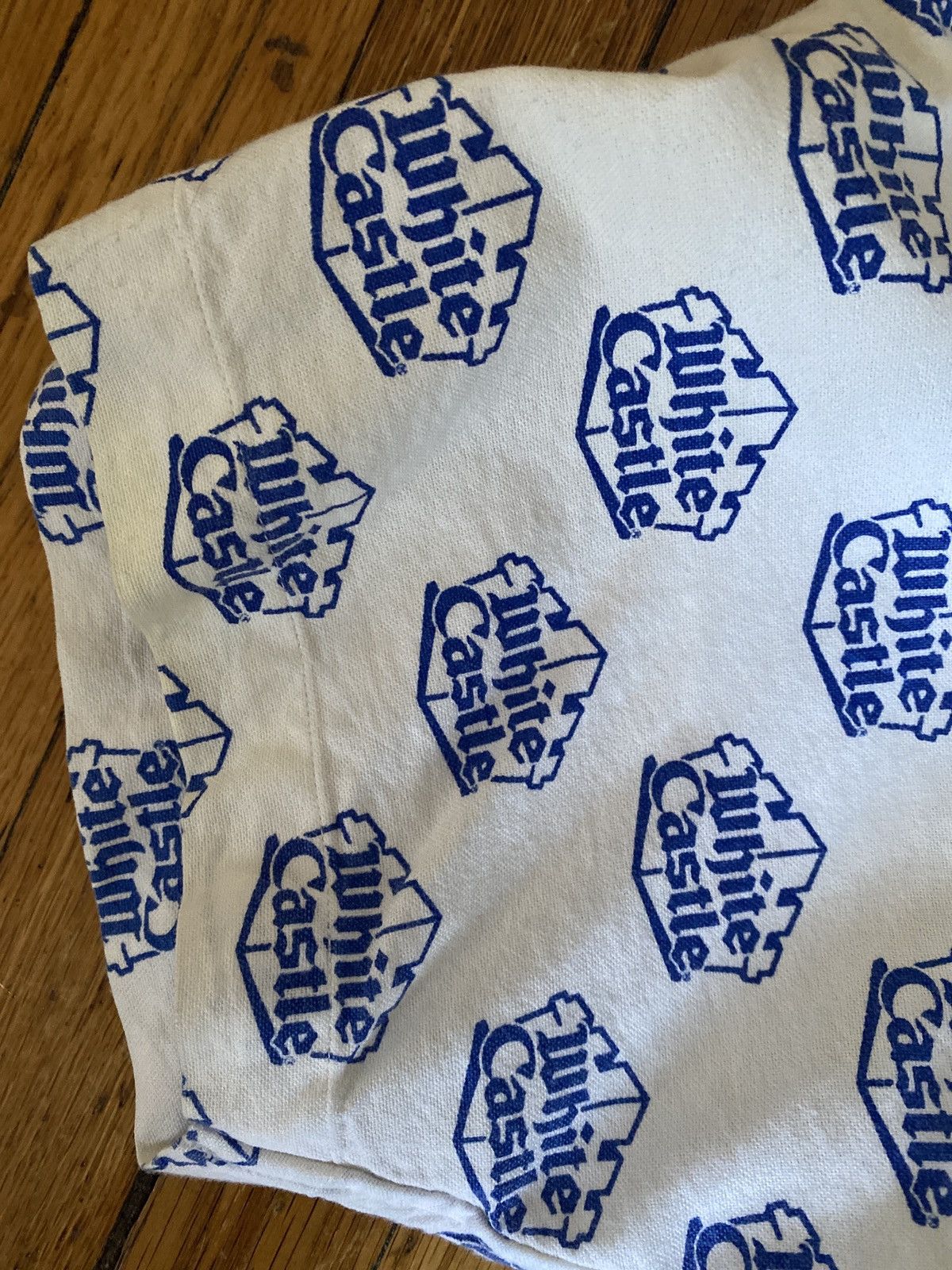 Supreme Supreme white castle Oxford shirt Medium Size US M / EU 48-50 / 2 - 7 Thumbnail