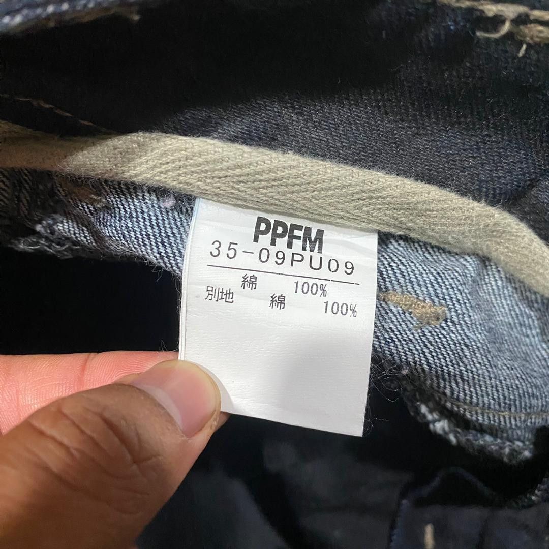 PPFM PPFM BOOZE&PILLS & POWDERS HERRINGBONE WASH G.BRITAIN FLAG Size US 30 / EU 46 - 10 Thumbnail