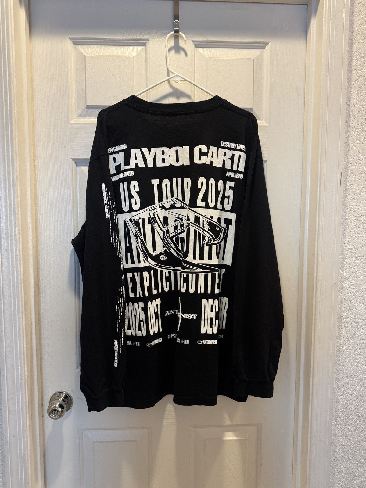 Playboi Carti Playboi Carti Antagonist Opium longsleeve Size US XXL / EU 58 / 5 - 2 Thumbnail