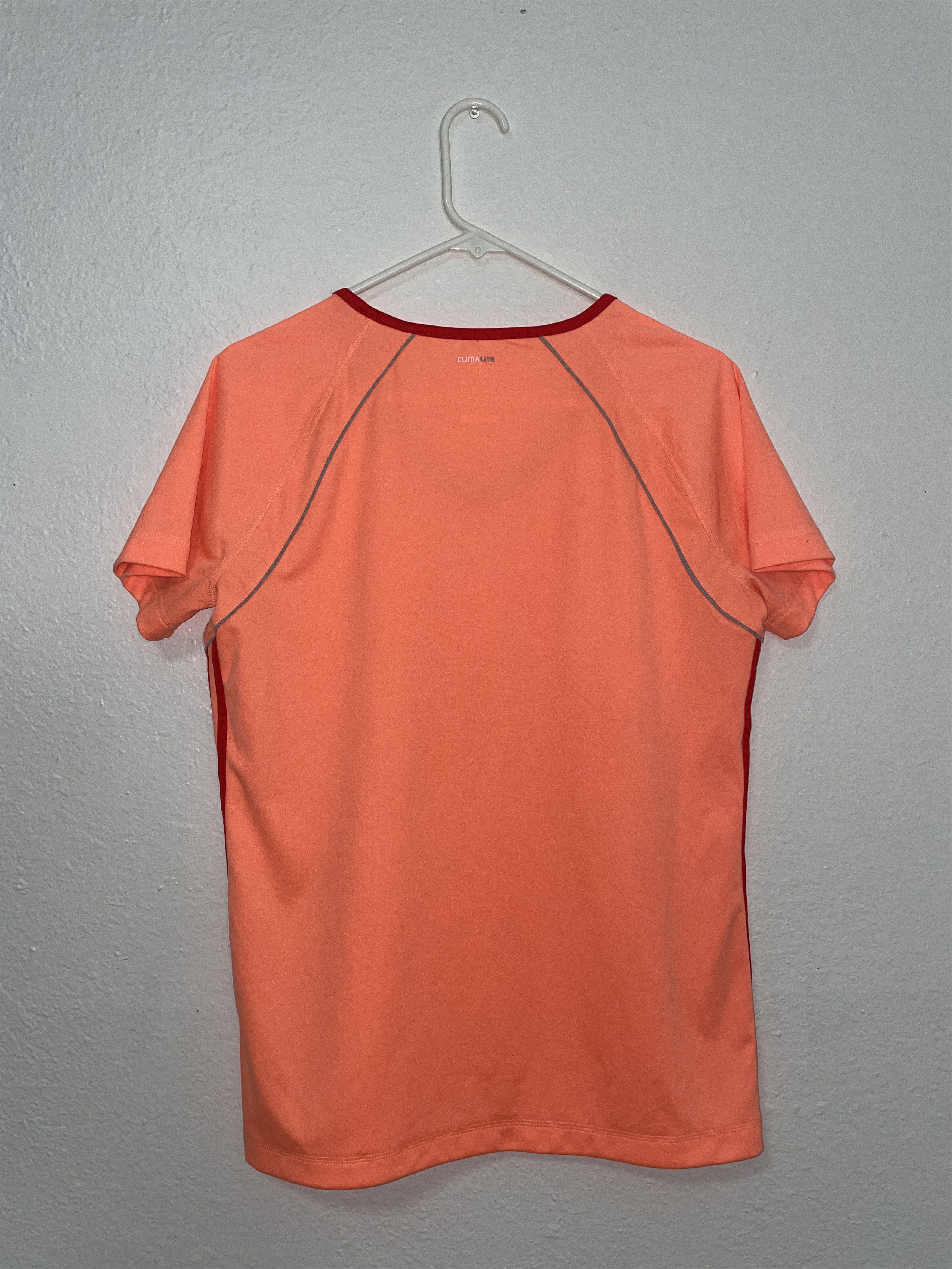 Adidas Adidas Womens Salmon Running Shirt Size L / US 10 / IT 46 - 5 Thumbnail