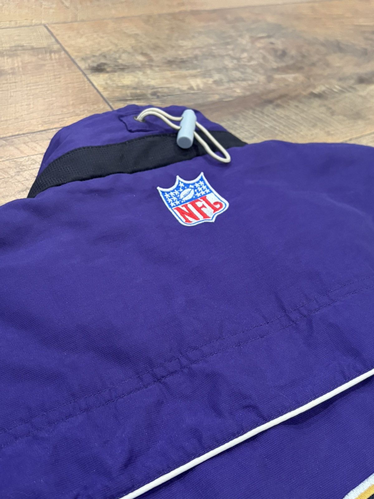 Reebok Vintage 90s Baltimore Ravens Quilted Reebok Puffer Jacket XL Size US XL / EU 56 / 4 - 8 Thumbnail