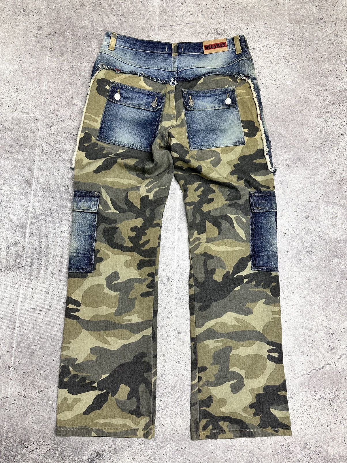 GOA Stripped Vintage Multi-pocket Pants Cargo Rick Owens Japan Size US 34 / EU 50 - 11 Thumbnail