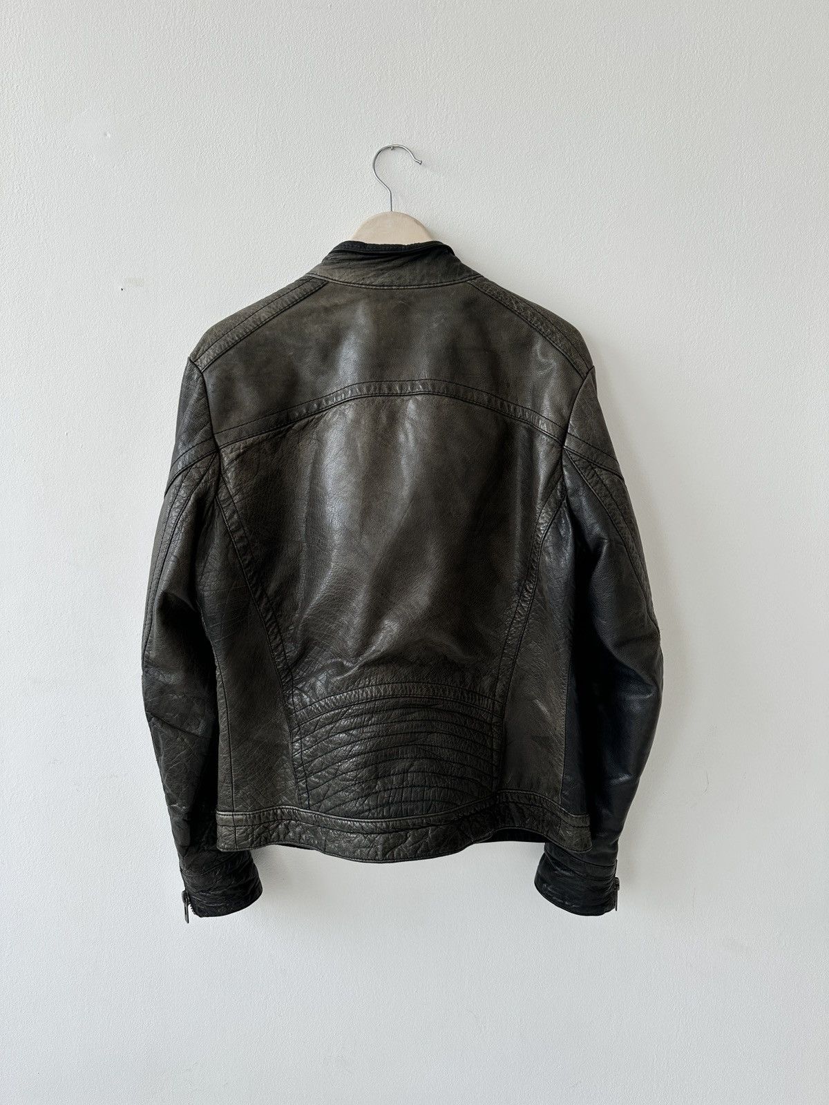 Vintage Vintage Leather Biker Jacket Size US M / EU 48-50 / 2 - 12 Thumbnail