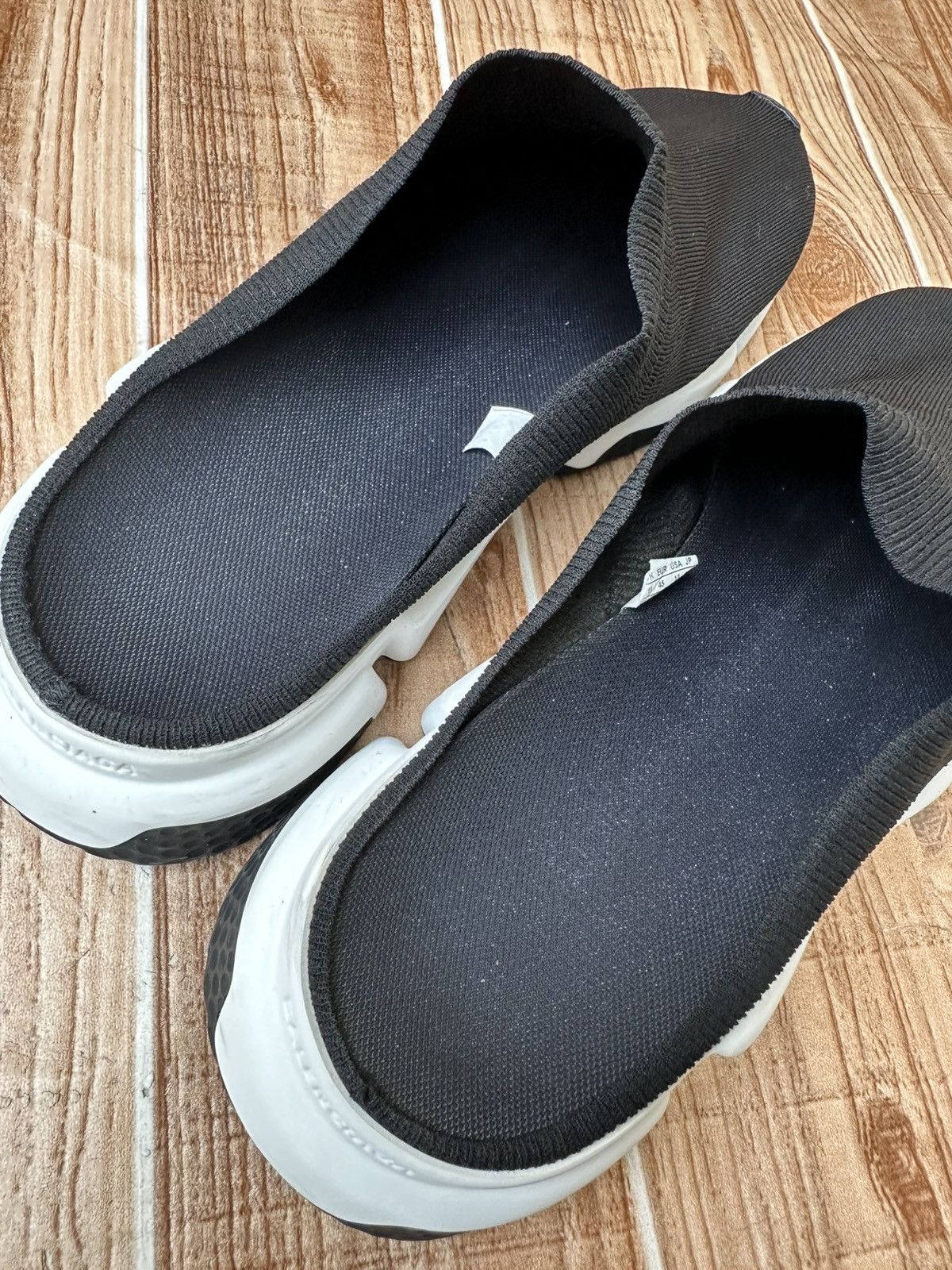Balenciaga Balenciaga speed mule Black Knit Size US 12 / EU 45 - 7 Thumbnail
