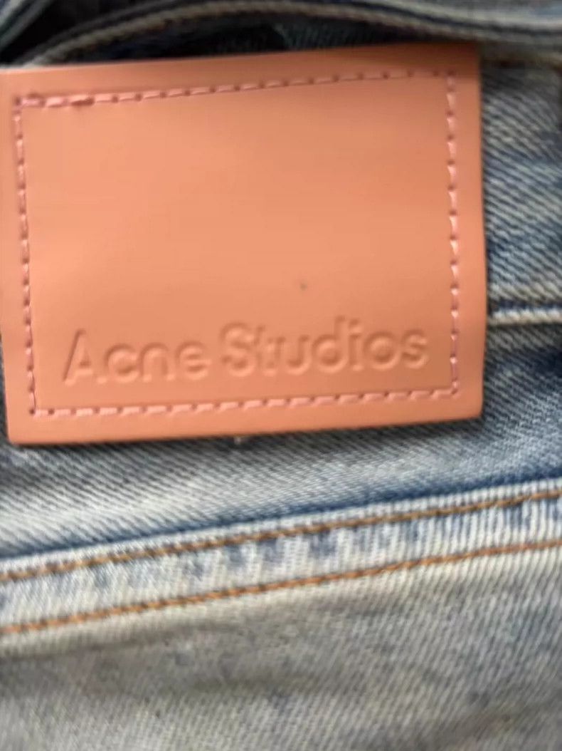 Acne Studios Acne Studios Blue heavy Industry cleanfit zippered straigh Size US 36 / EU 52 - 3 Thumbnail
