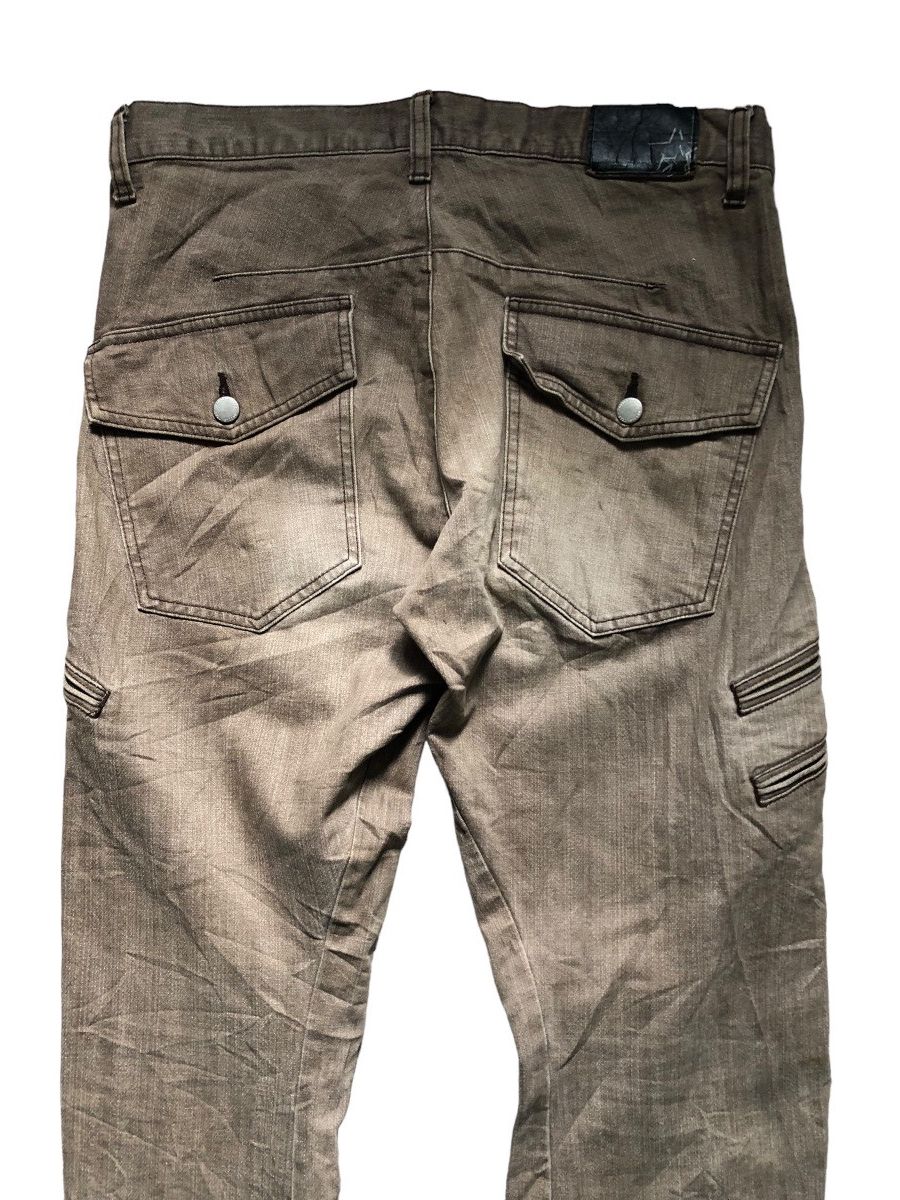 If Six Was Nine × Japanese Brand × Le Grande Bleu (L.G.B.) Rattle Trap multi zipper pants Size US 33 - 8 Thumbnail