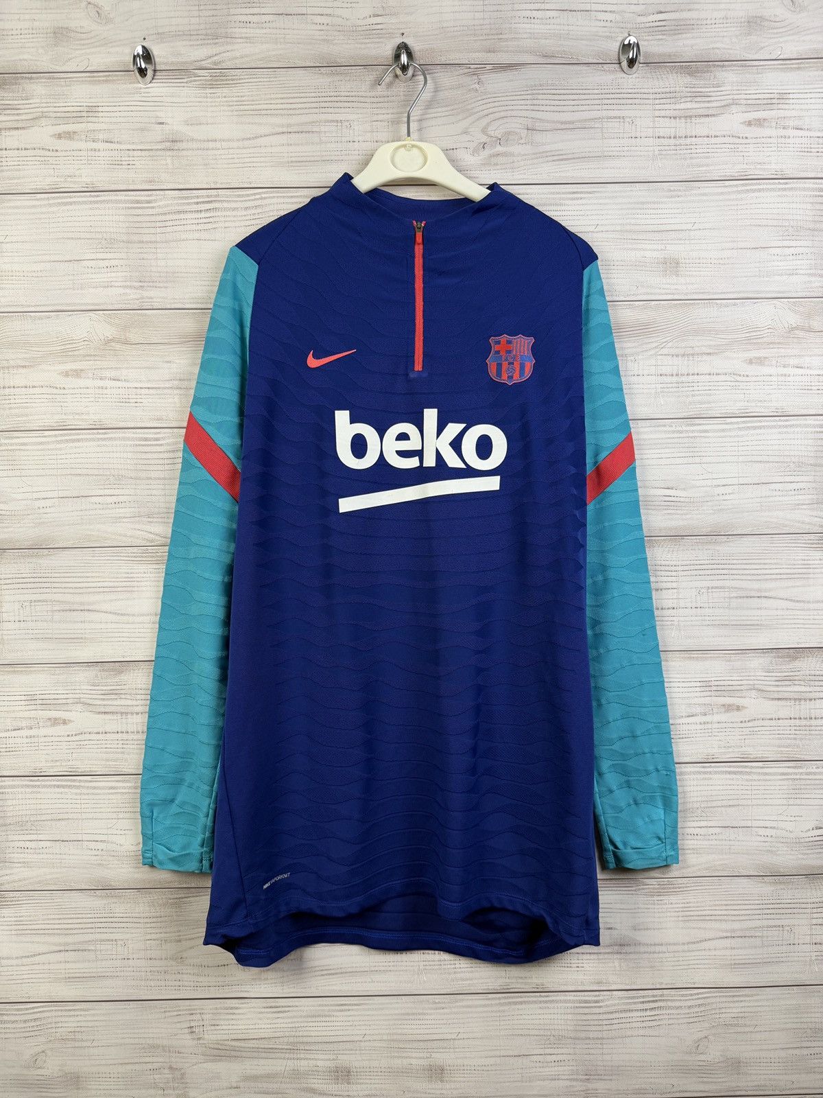 Nike Nike FC Barcelona Track Suit Set Track Jacket /Pants Size US XL / EU 56 / 4 - 2 Thumbnail