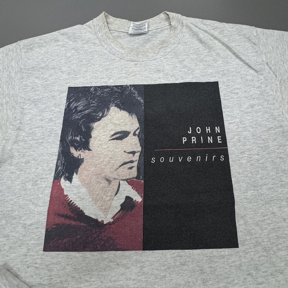 Band Tees × Vintage Vintage '00 John Prine - Souvenirs On Tour Oh Boy Records Size US L / EU 52-54 / 3 - 1 Thumbnail
