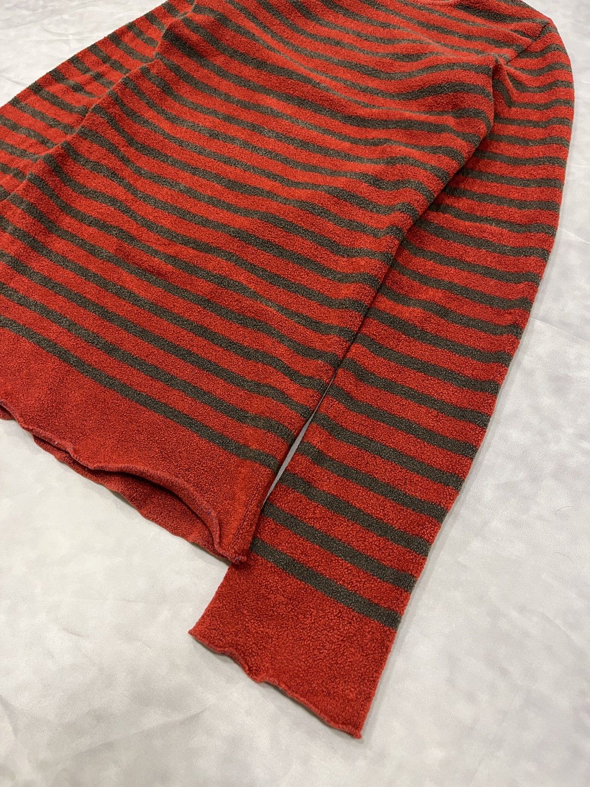 Jean Paul Gaultier Jean Paul Gaultier Maille Striped Knit Longsleeve Size S / US 4 / IT 40 - 3 Thumbnail