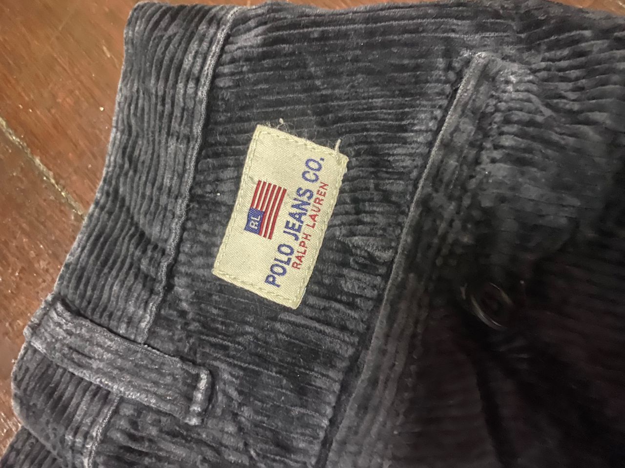 Polo Ralph Lauren × Vintage Unisex🔥vintage polo jeans Ralph Lauren baggy cudroy pants Size US 28 / EU 44 - 9 Thumbnail