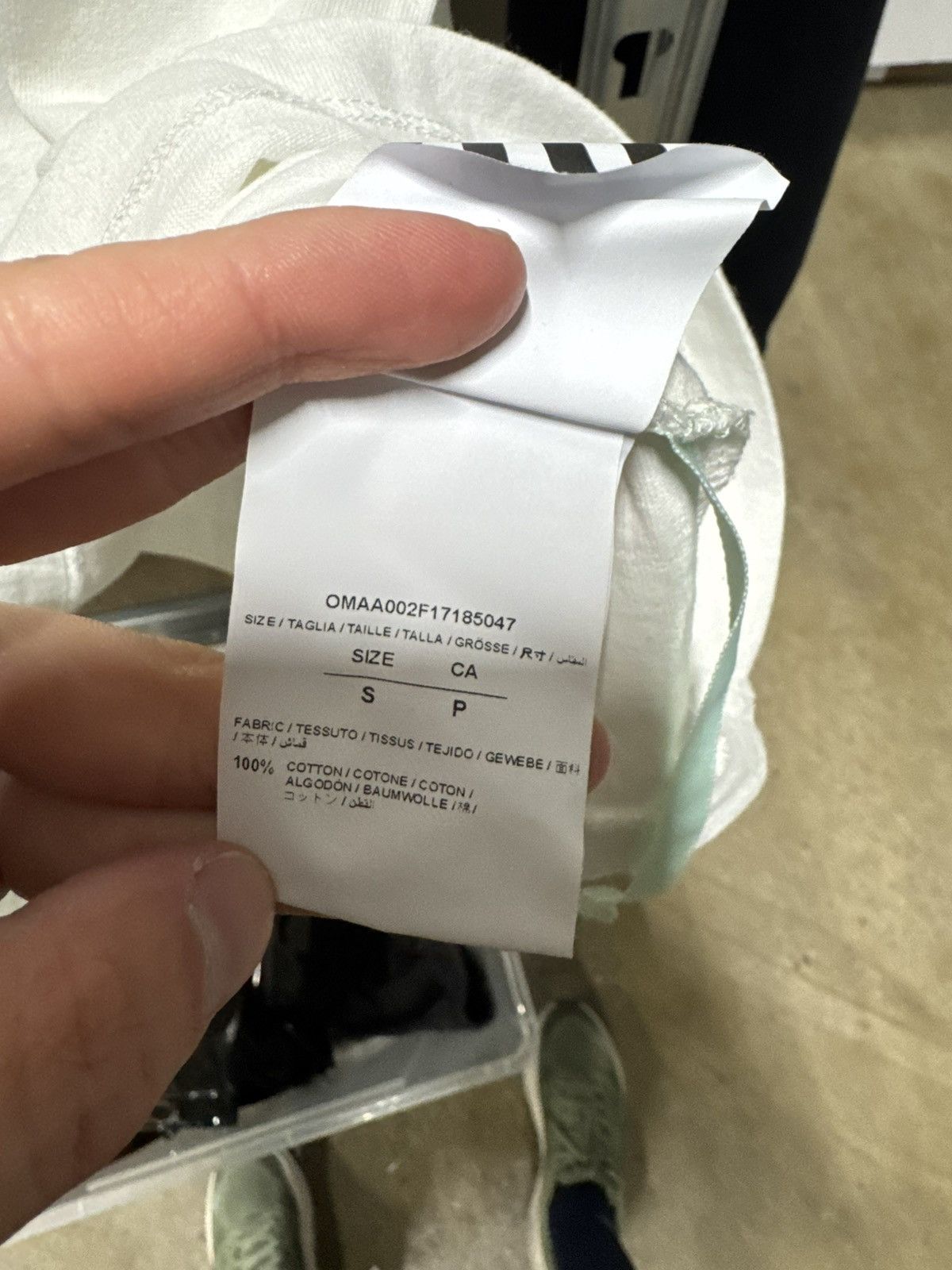 Off-White Off-White Diag T-Shirt NEW 500$ Size US S / EU 44-46 / 1 - 3 Thumbnail