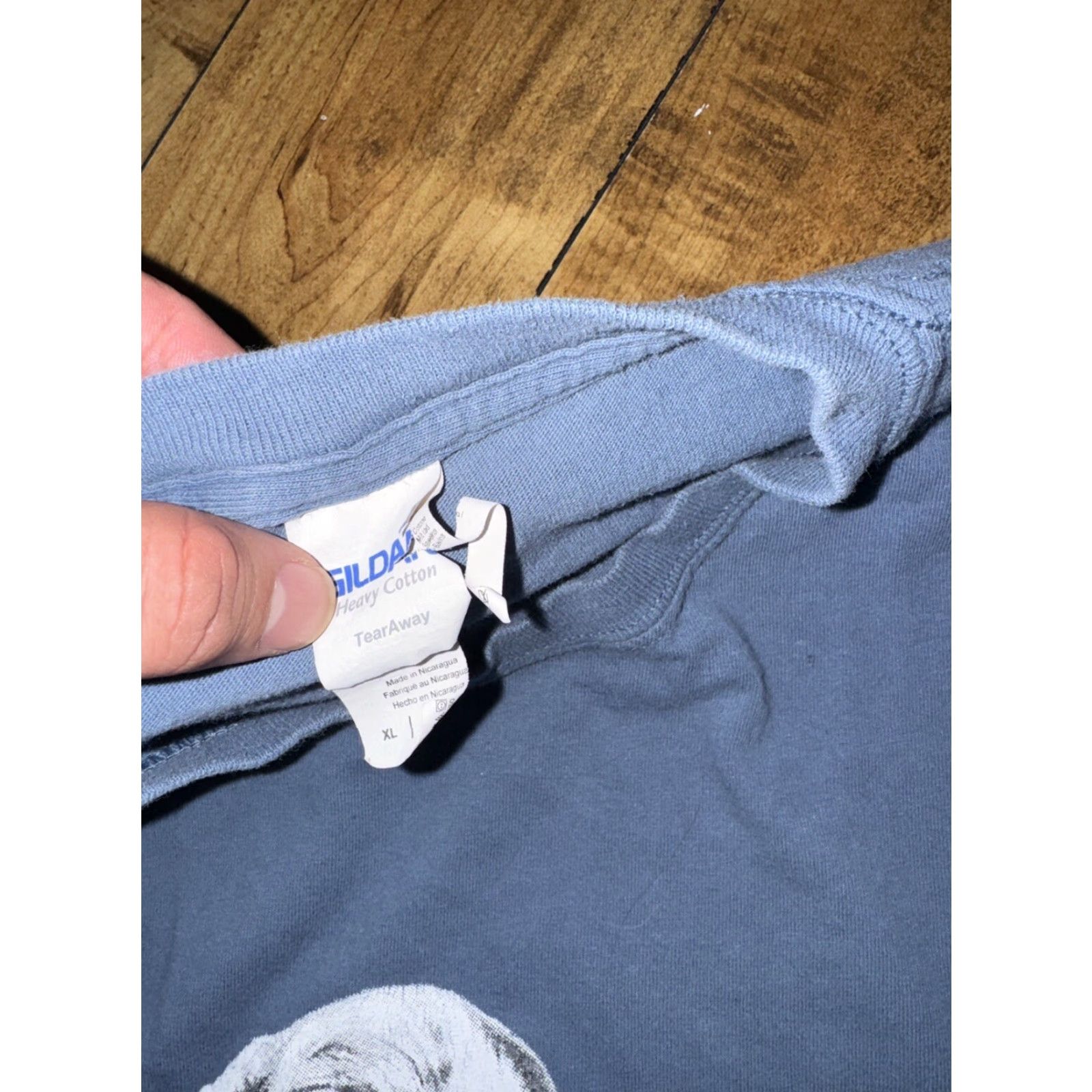 Vintage Marlyn Monroe California T-Shirt Blue XL Men 24x28 Y2K Size US XL / EU 56 / 4 - 3 Thumbnail