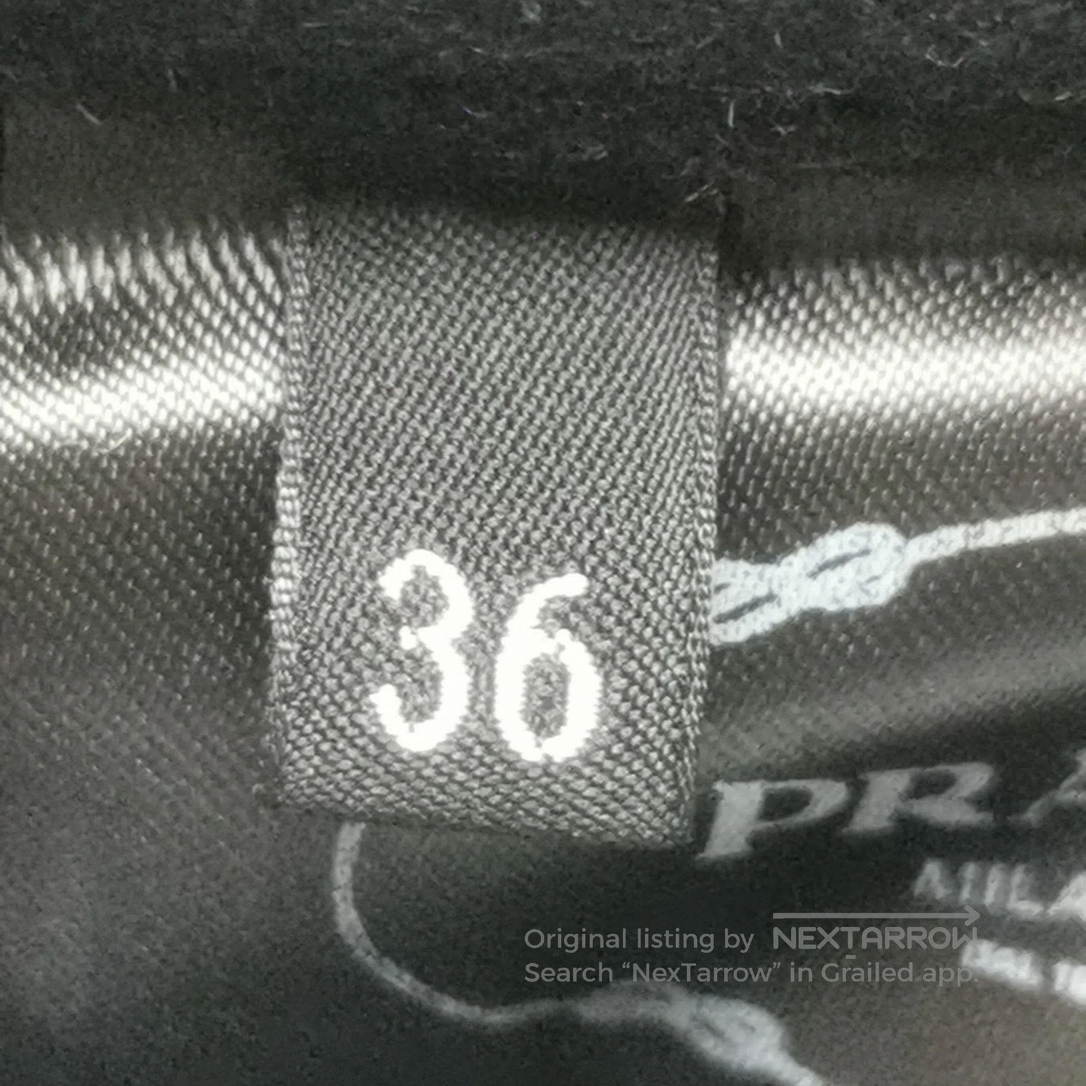 Prada Prada Wool Blend Triangle Logo Long Pants . Size 22" - 6 Thumbnail