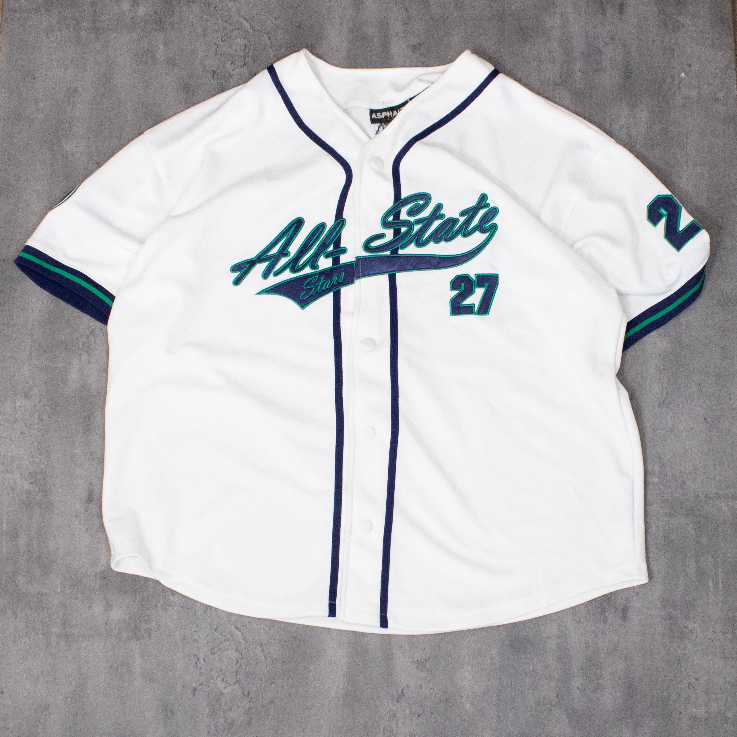 Starter Vintage 1990's Starter All Star Baseball Oversize Jersey Size US XXL / EU 58 / 5 - 3 Thumbnail
