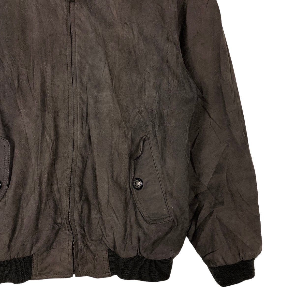Japanese Brand 🔥Vintage Biker Leather Jacket Vario Max Issey Miyake Size US L / EU 52-54 / 3 - 5 Thumbnail